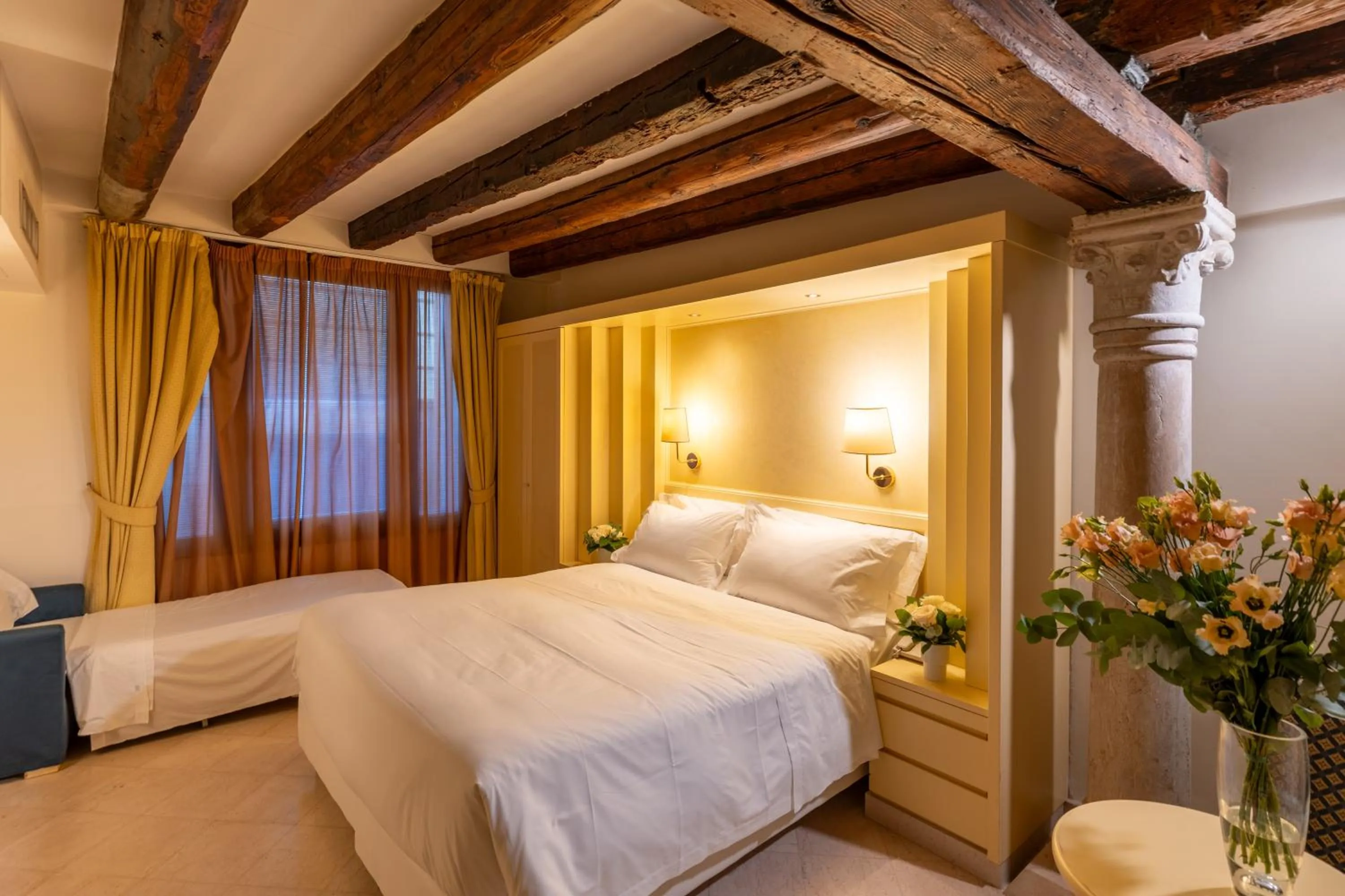 Bed in Hotel Giudecca Venezia