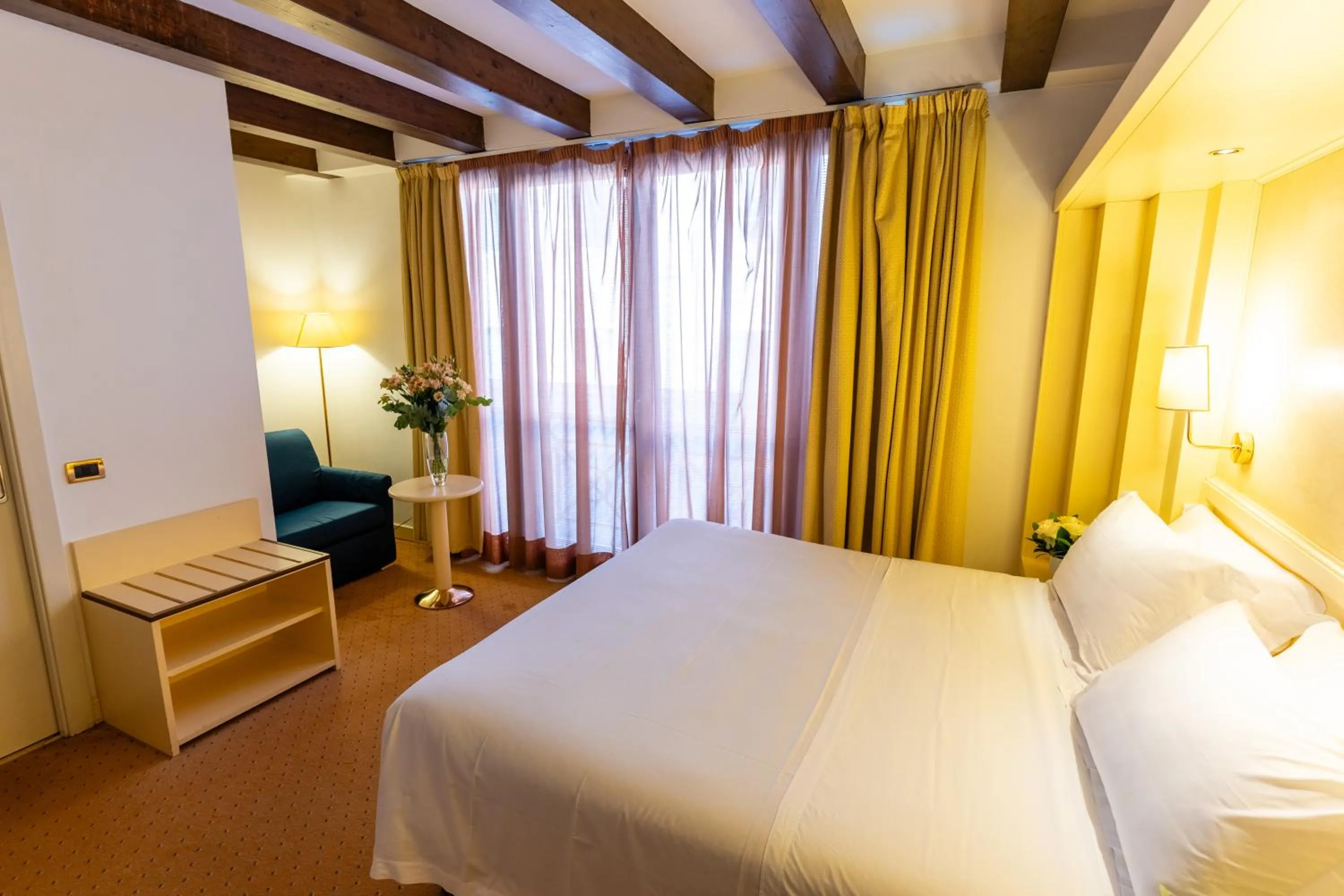 Bedroom, Bed in Hotel Giudecca Venezia