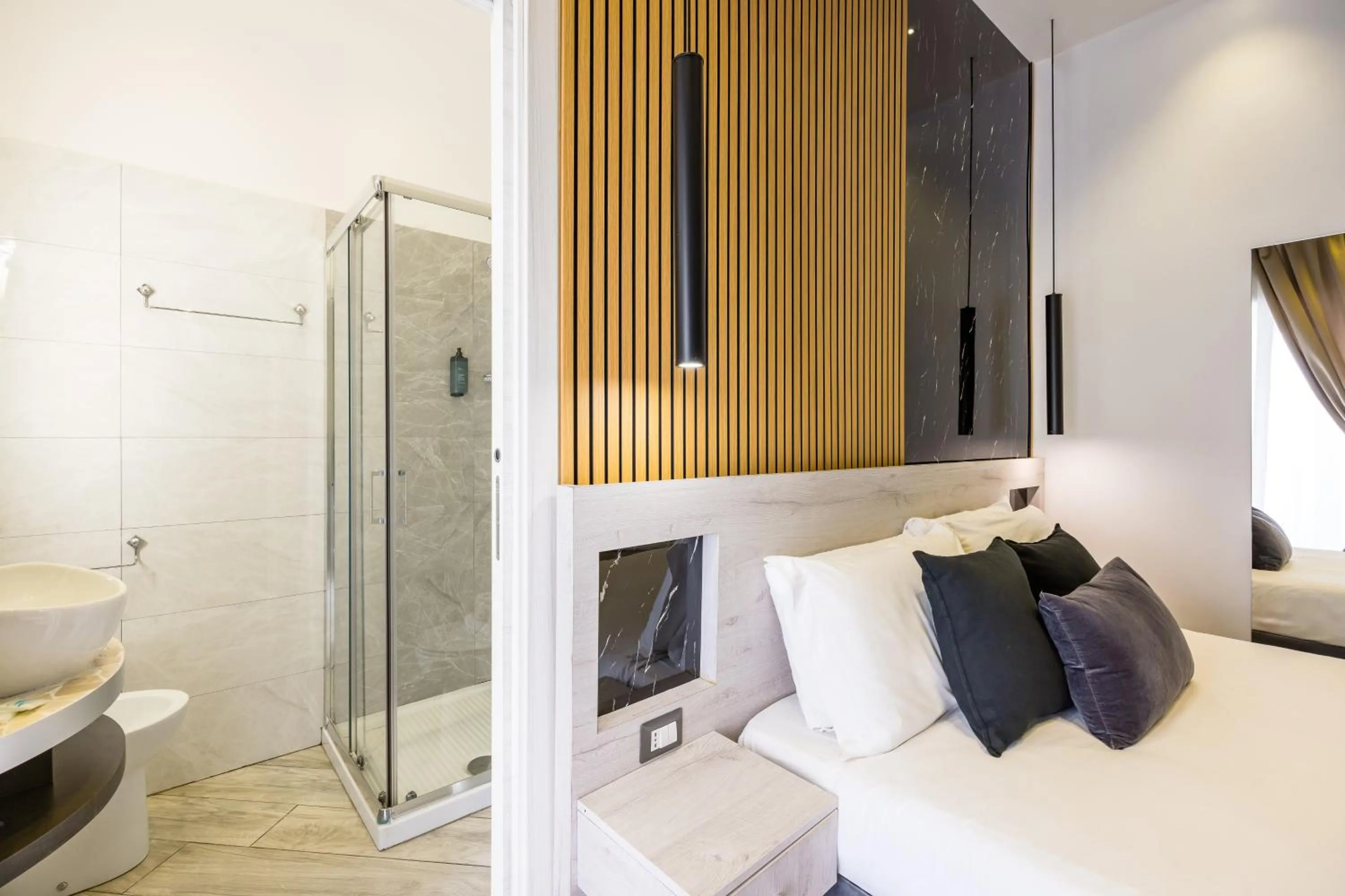 Bed in Hotel Bella Napoli