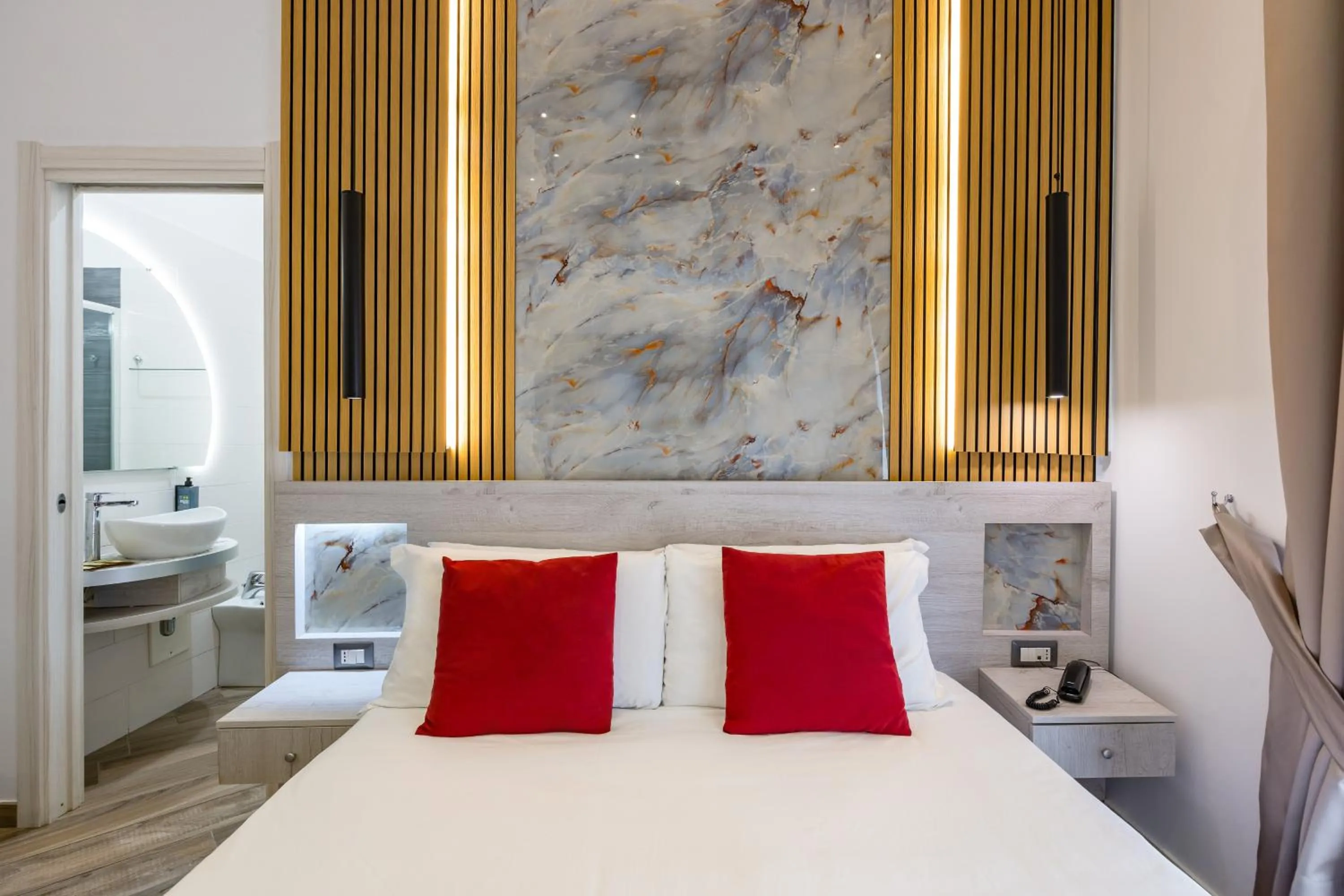 Bed in Hotel Bella Napoli