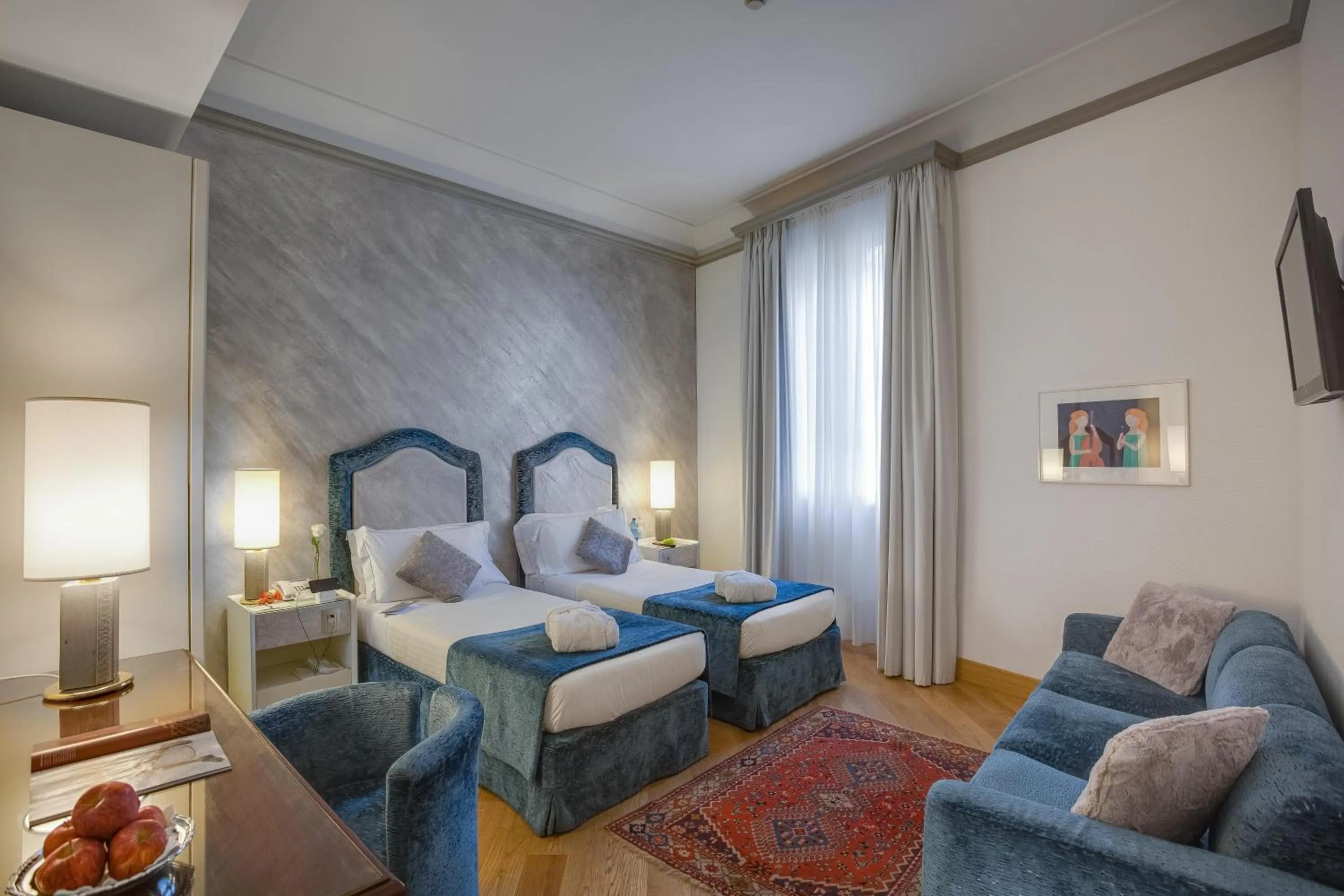 Photo of the whole room, Bed in Rivoli Boutique Hotel