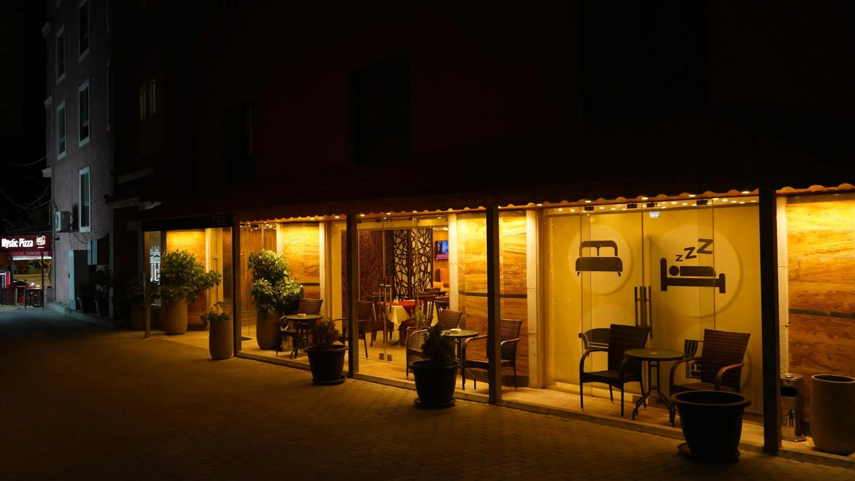 Property building in petra agora hotel