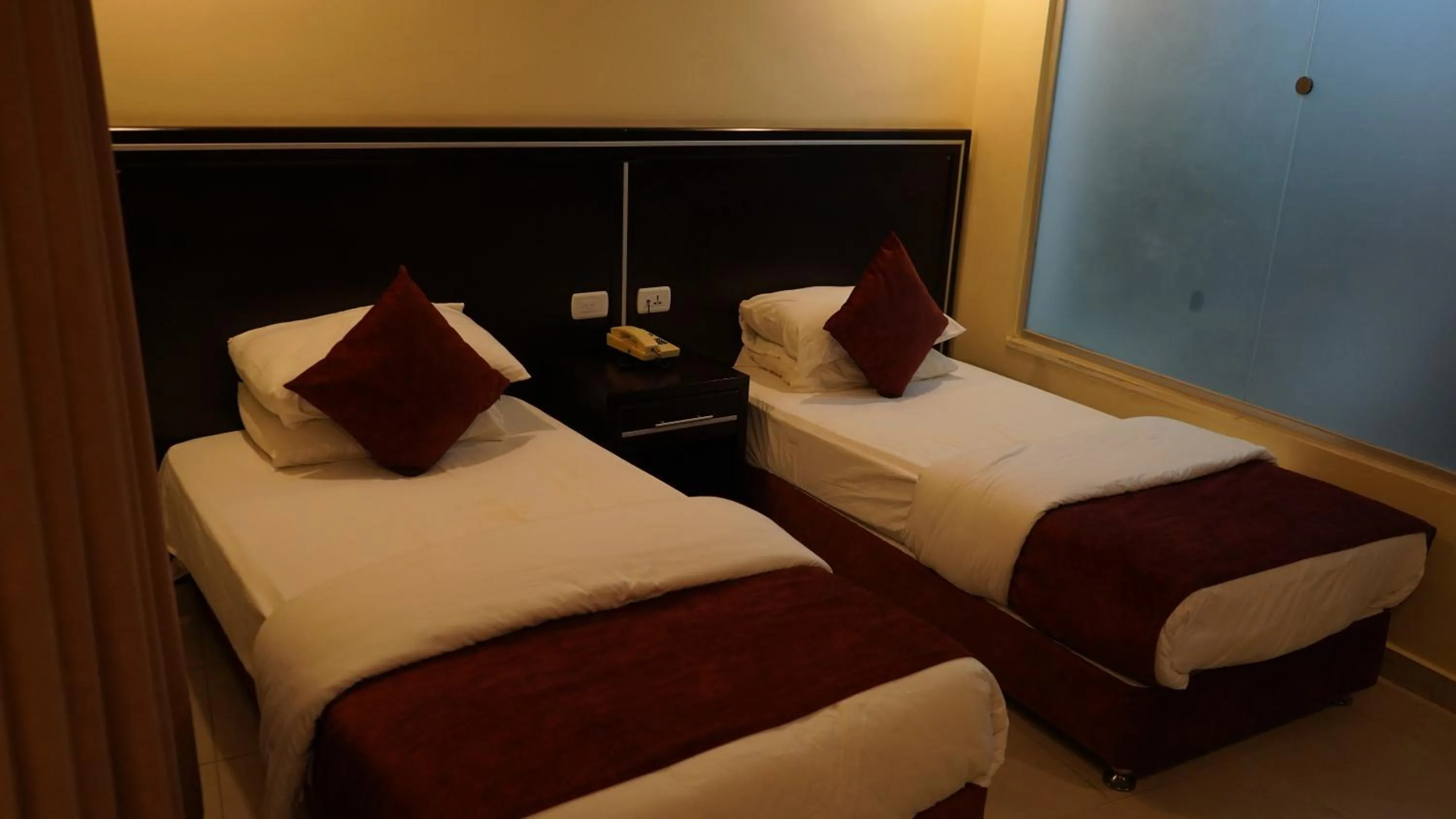 Bed in petra agora hotel