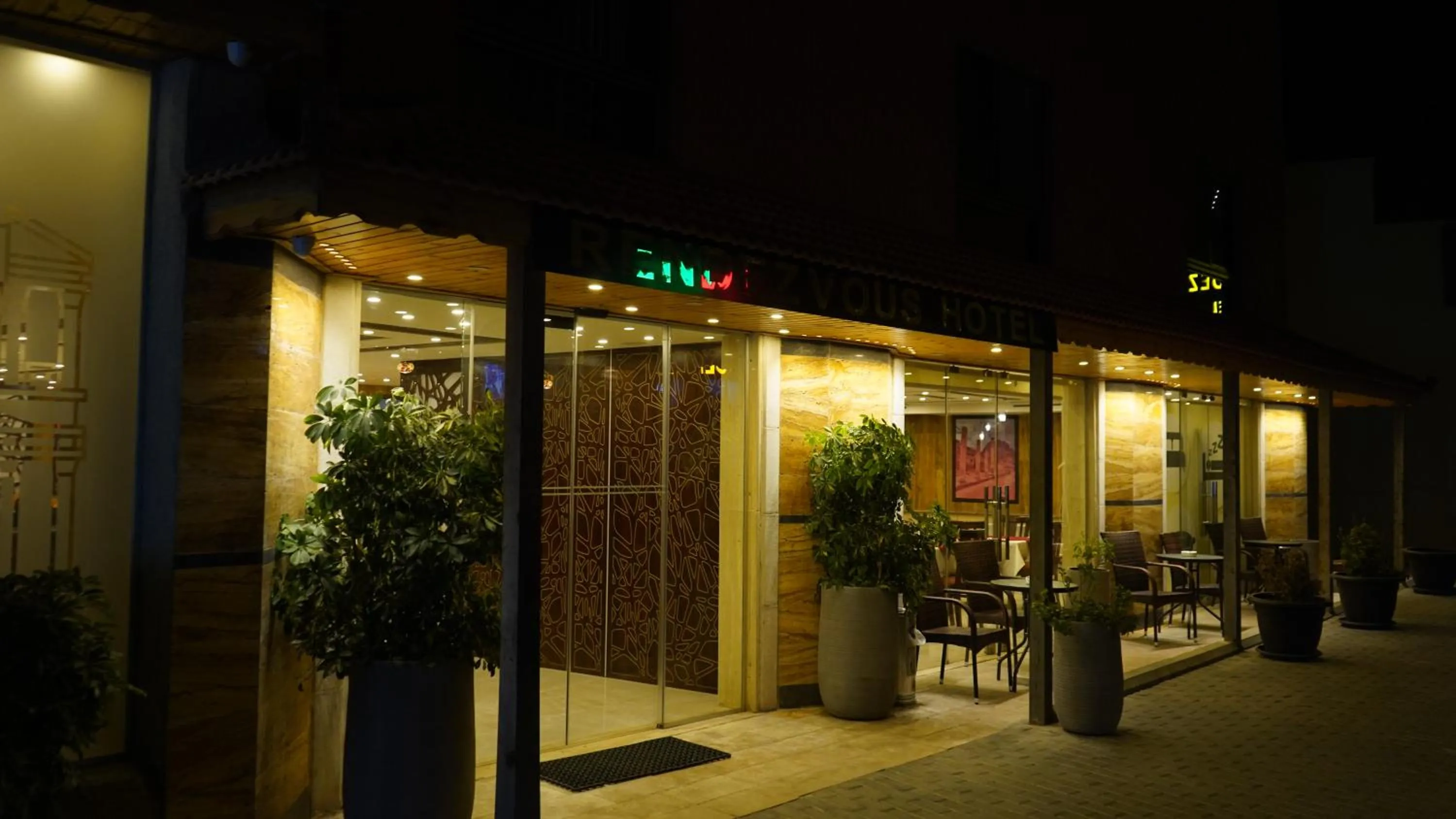 Facade/entrance in petra agora hotel