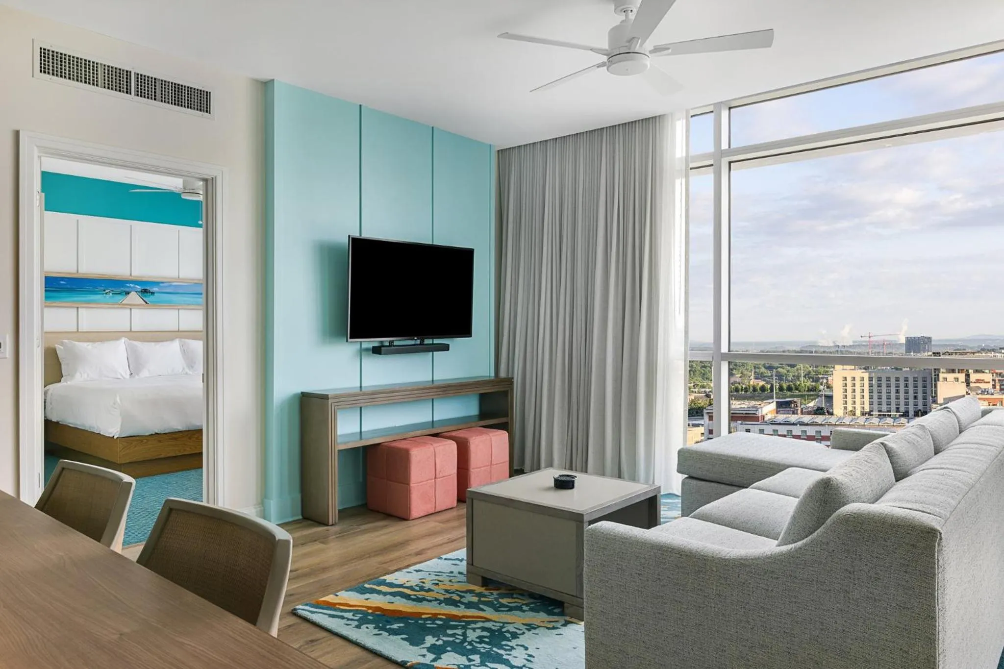 Living room in Margaritaville Vacation Club - Atlanta