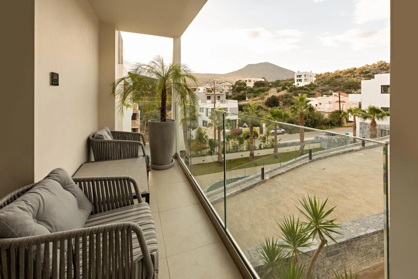 Balcony/Terrace in Lazar Lux Suites - Ammoudara