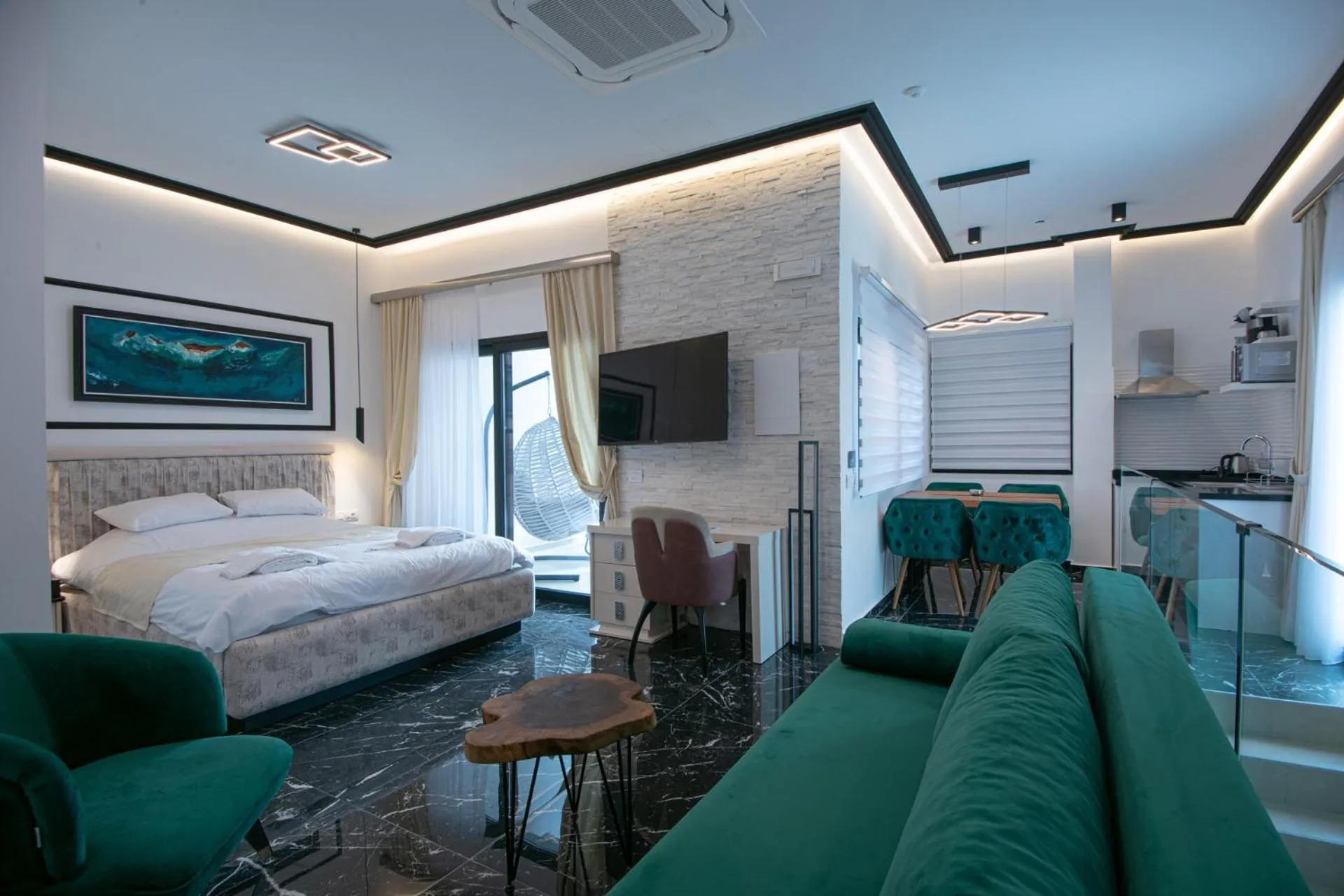 Bed in Lazar Lux Suites - Ammoudara