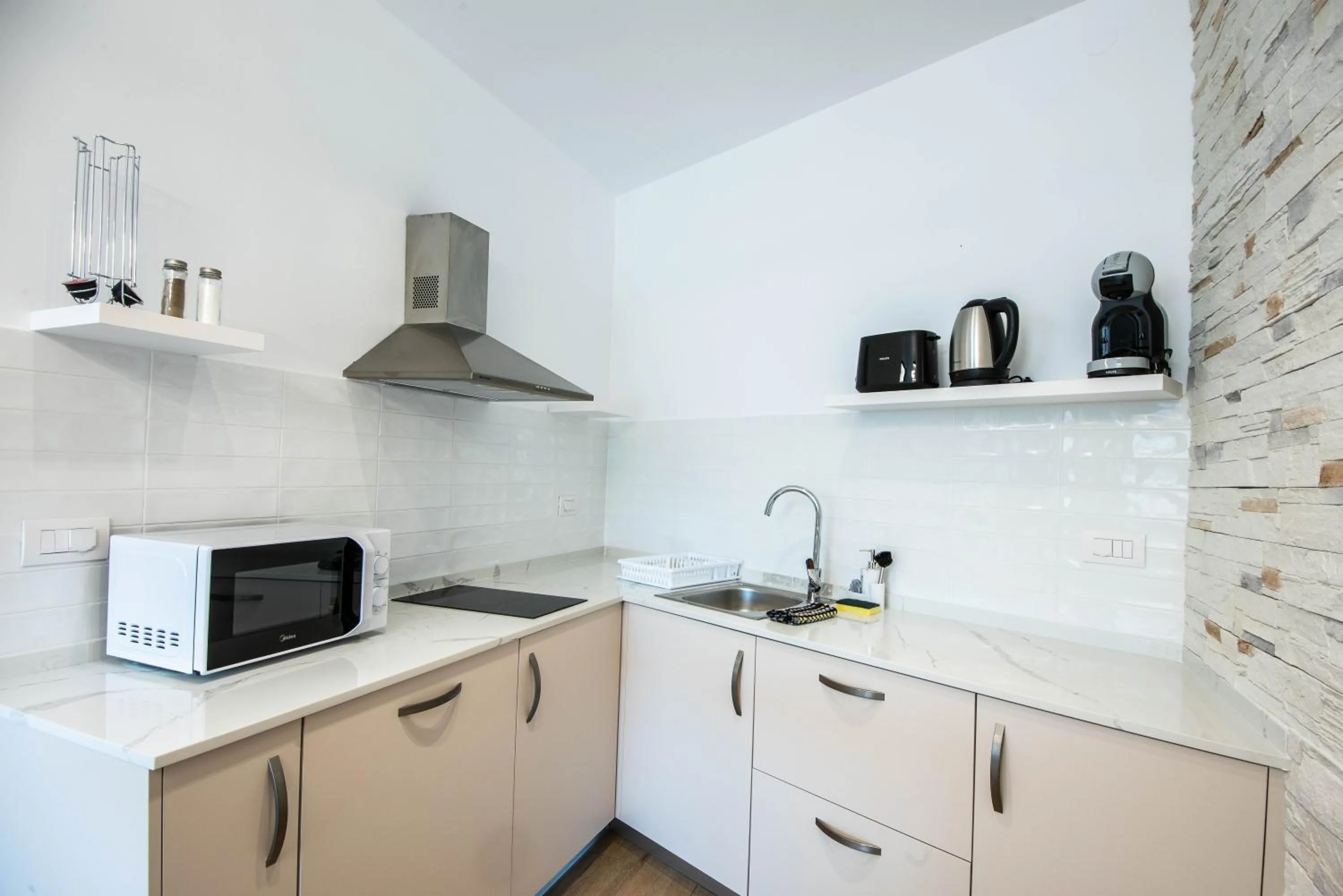 Kitchen or kitchenette in Lazar Lux Suites - Ammoudara