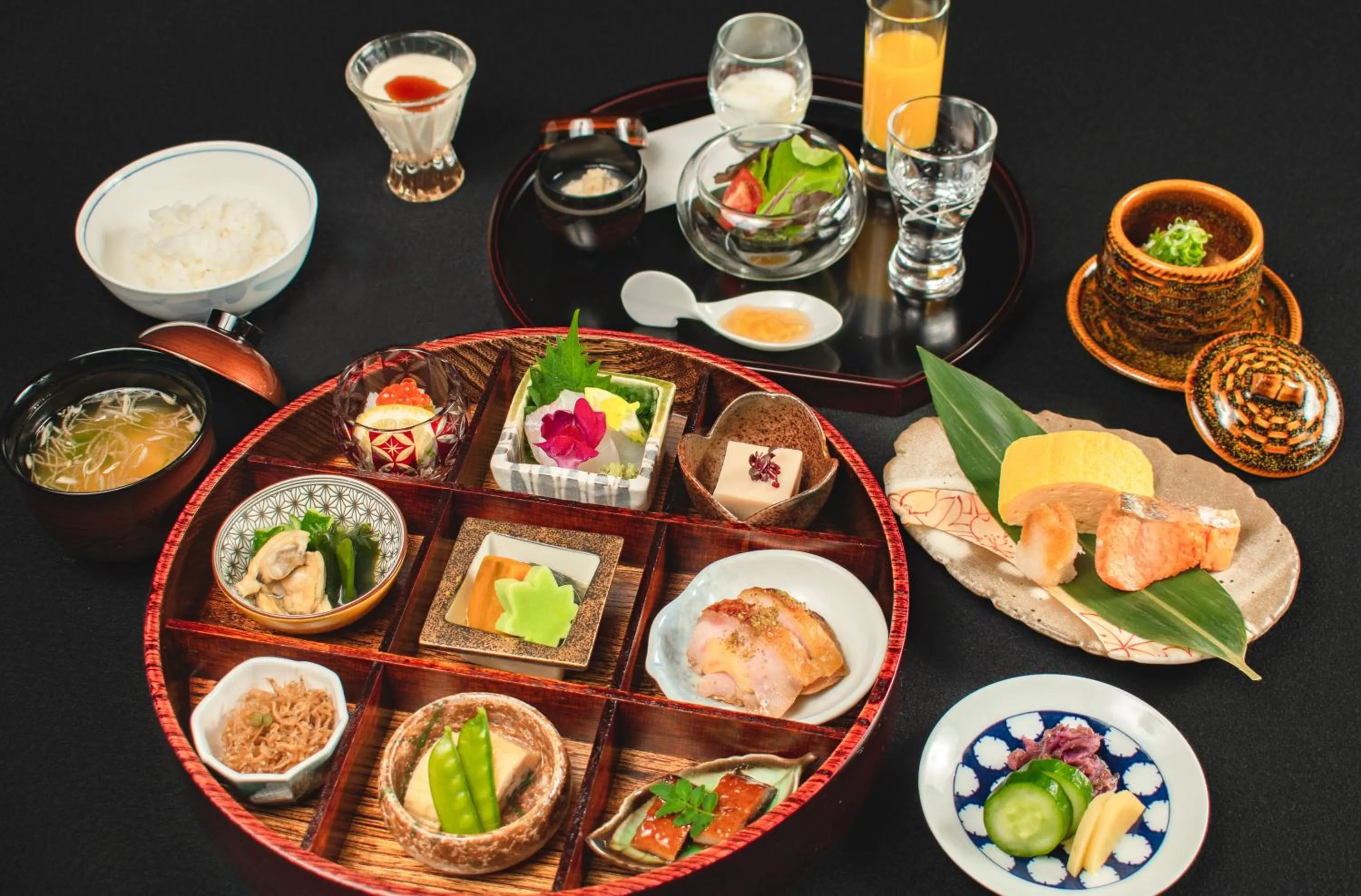 Breakfast in Sora Niwa Terrace Kyoto Bettei