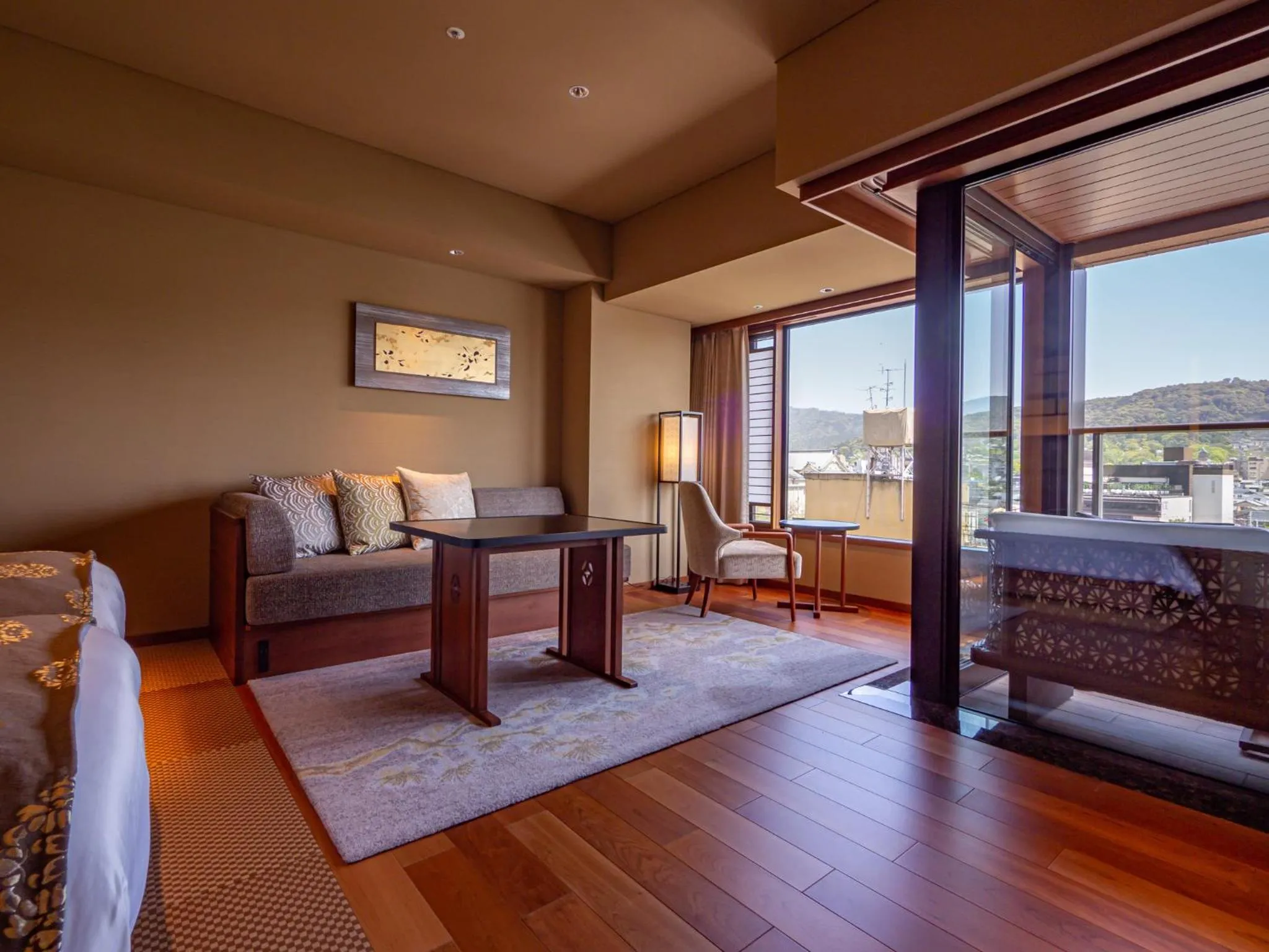 TV and multimedia in Sora Niwa Terrace Kyoto Bettei