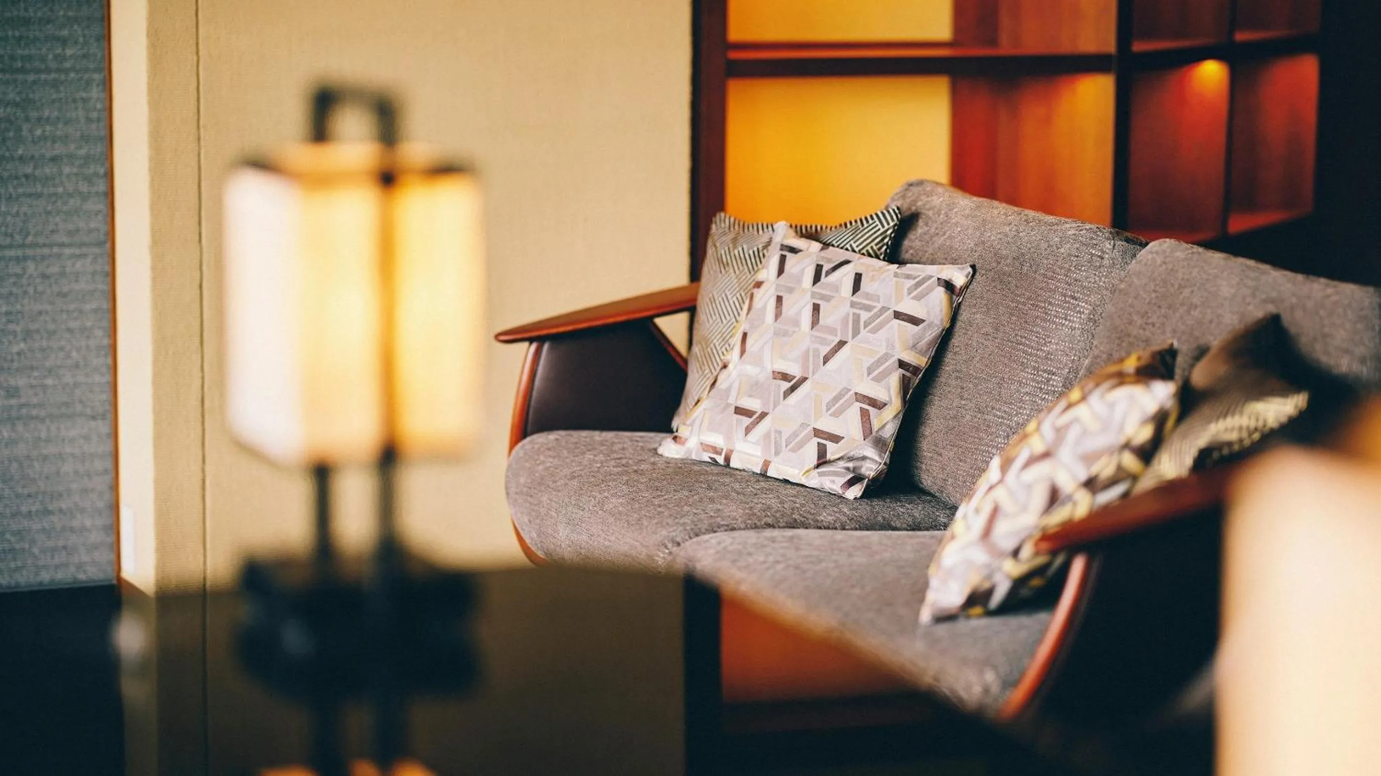 Lobby or reception in Sora Niwa Terrace Kyoto Bettei