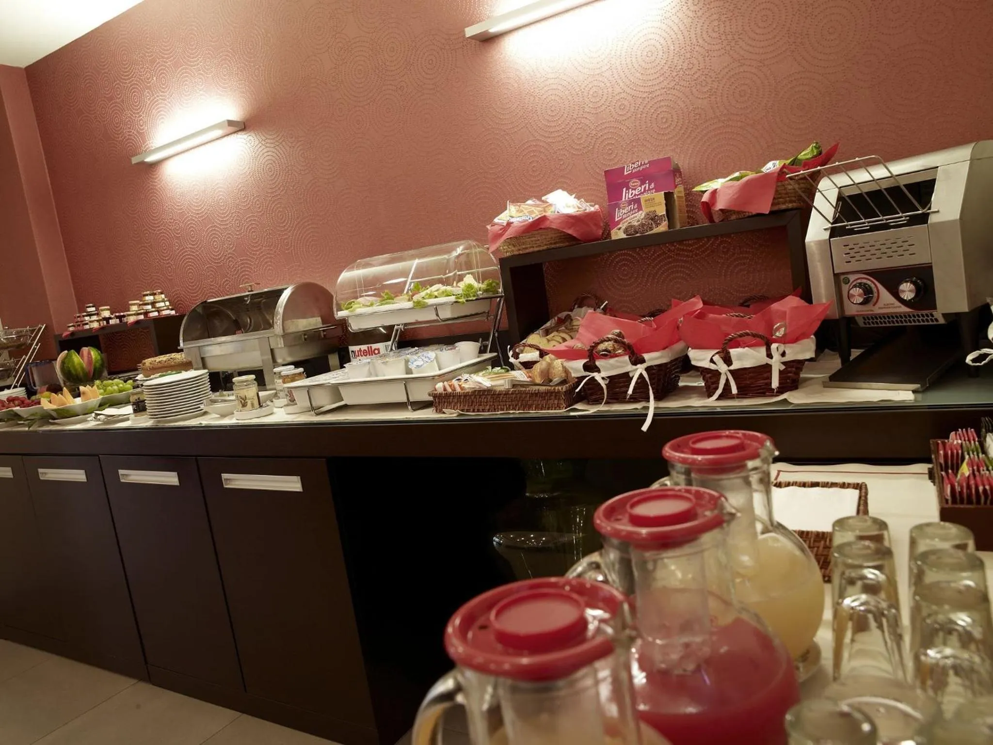 Food in Hotel Montini Linate Airport