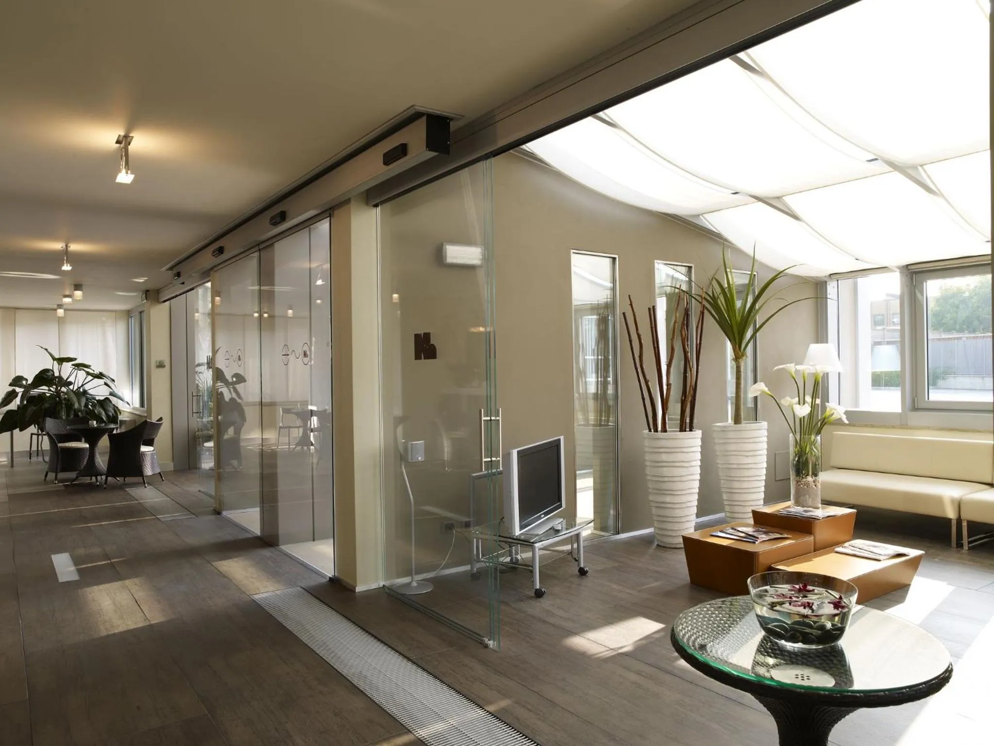 Decorative detail in Hotel Montini Linate Airport