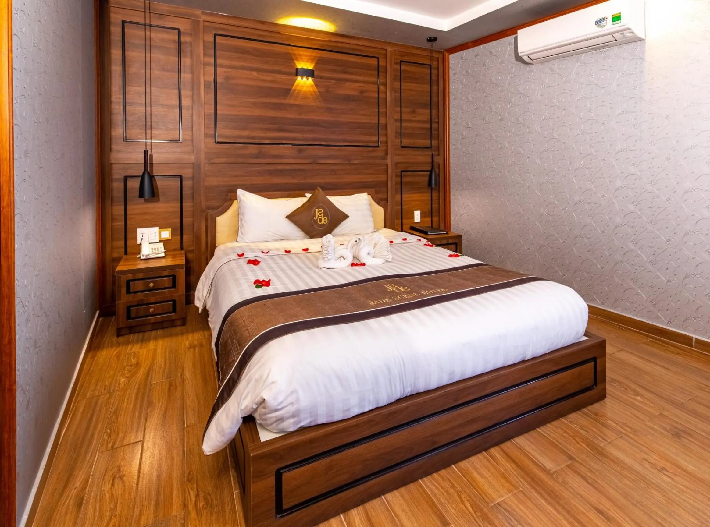 Bedroom, Bed in Jade Scene Hotel