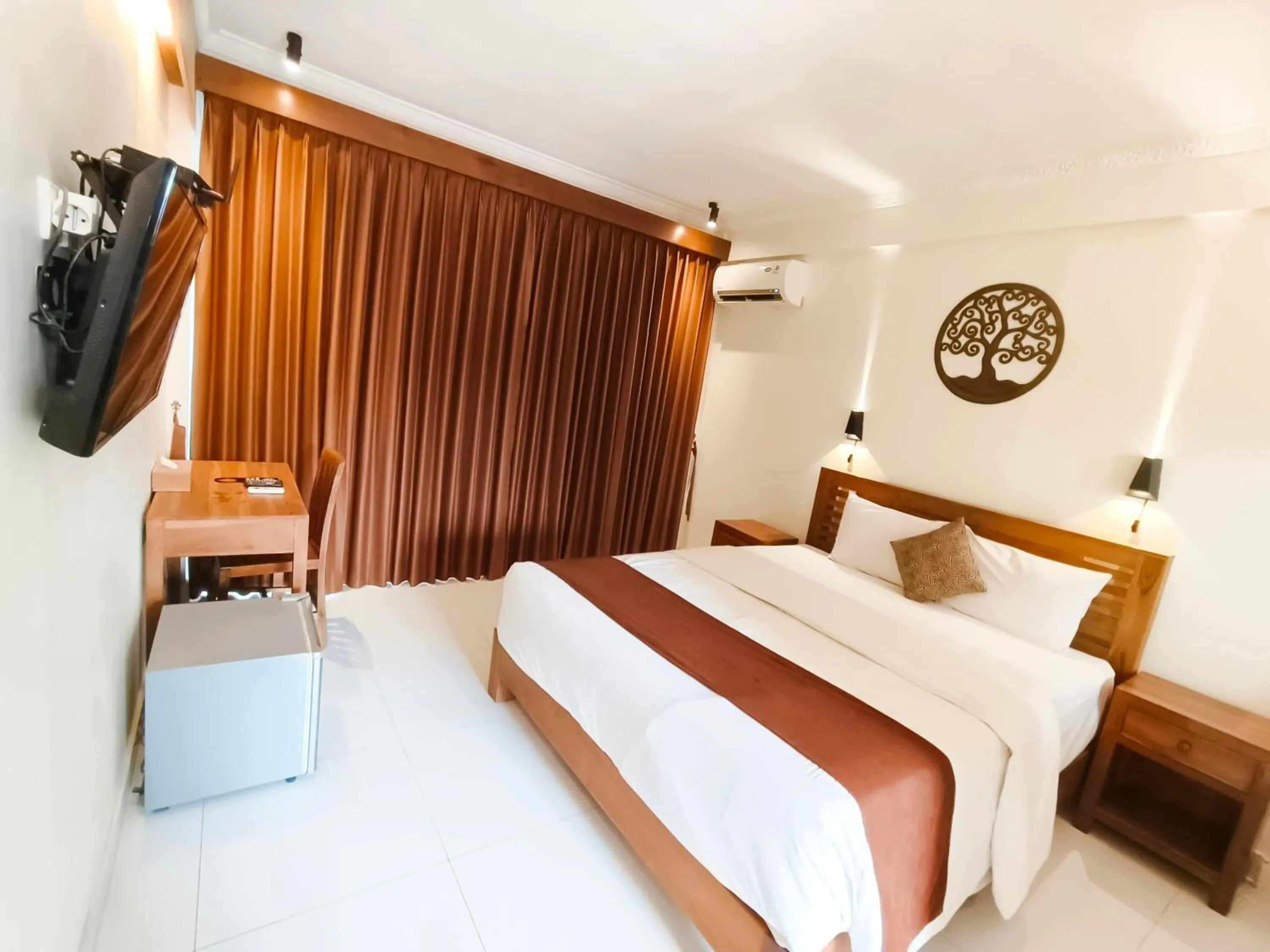 Bed in The Tunjung Boutique Resort