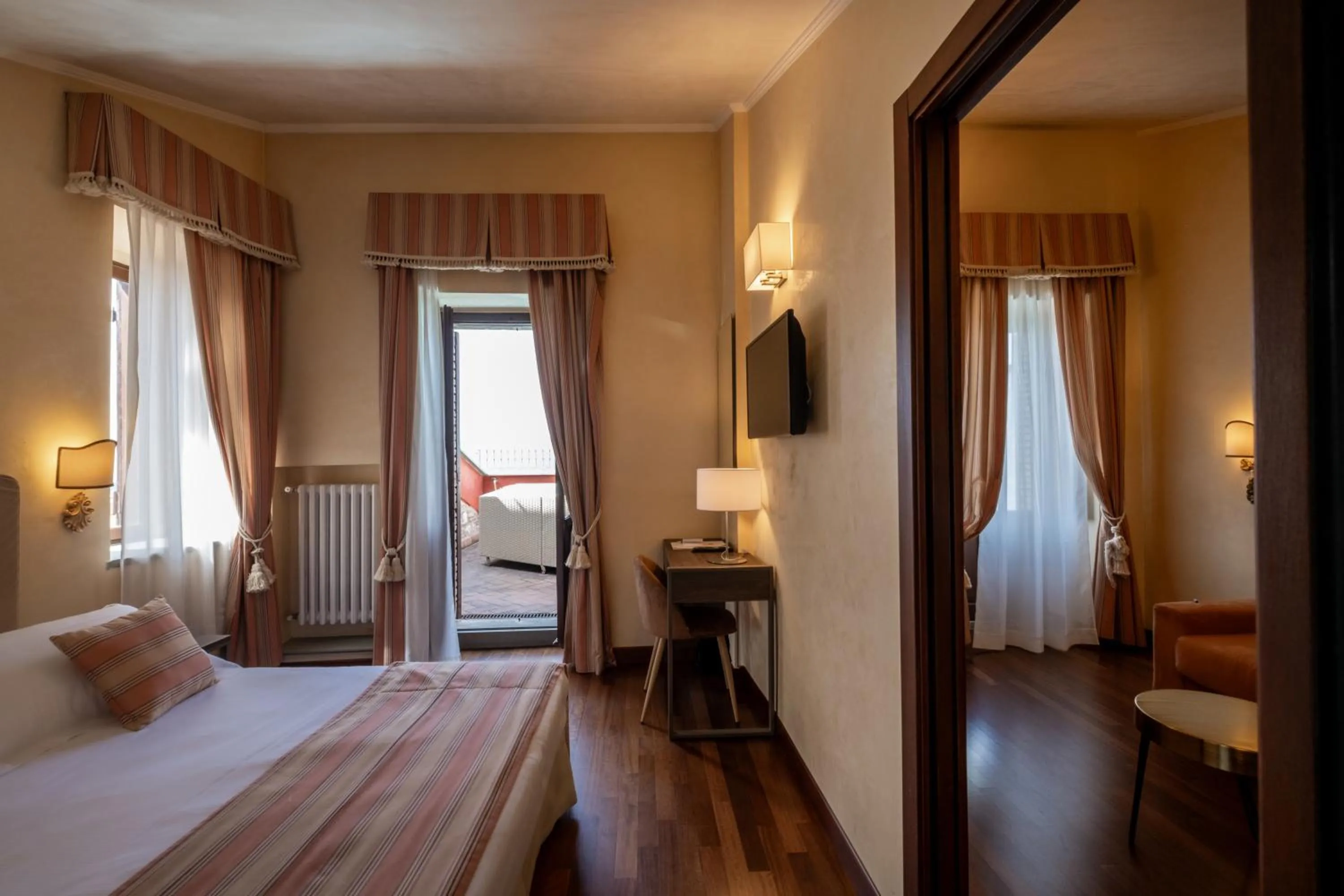 Bed in Bosone Palace