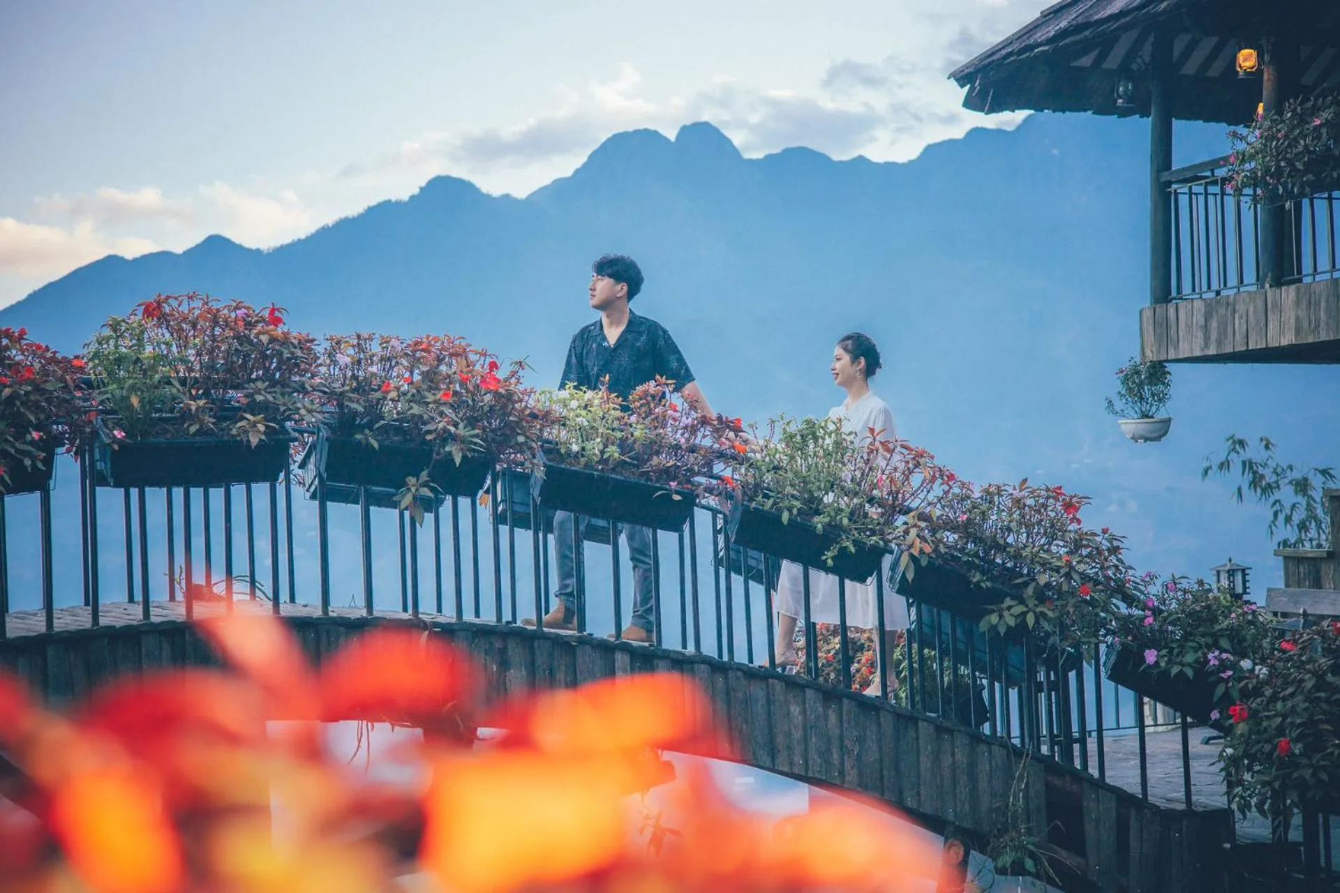 Balcony/Terrace in The Mong Village Resort & Spa