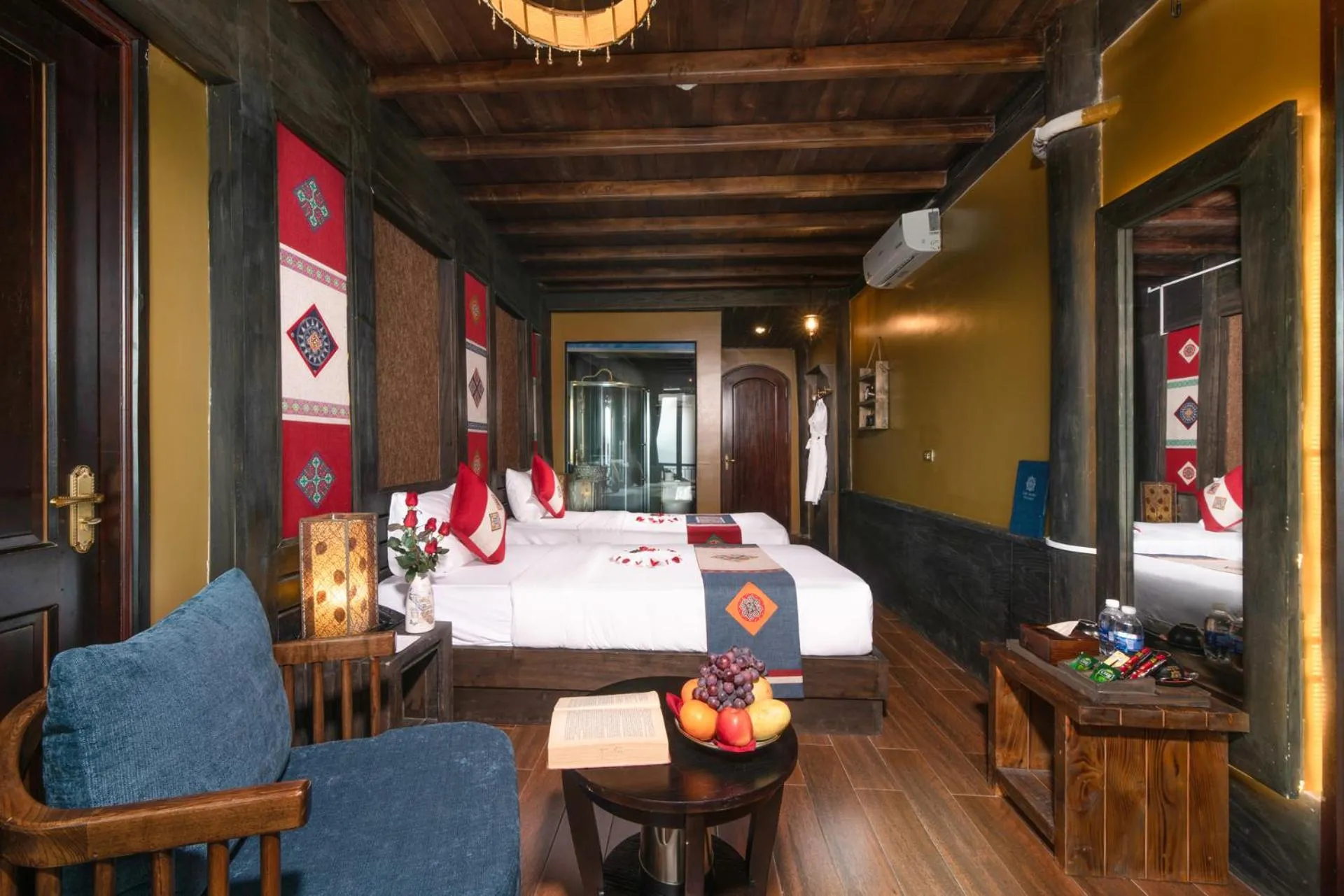 Bedroom, Bed in The Mong Village Resort & Spa