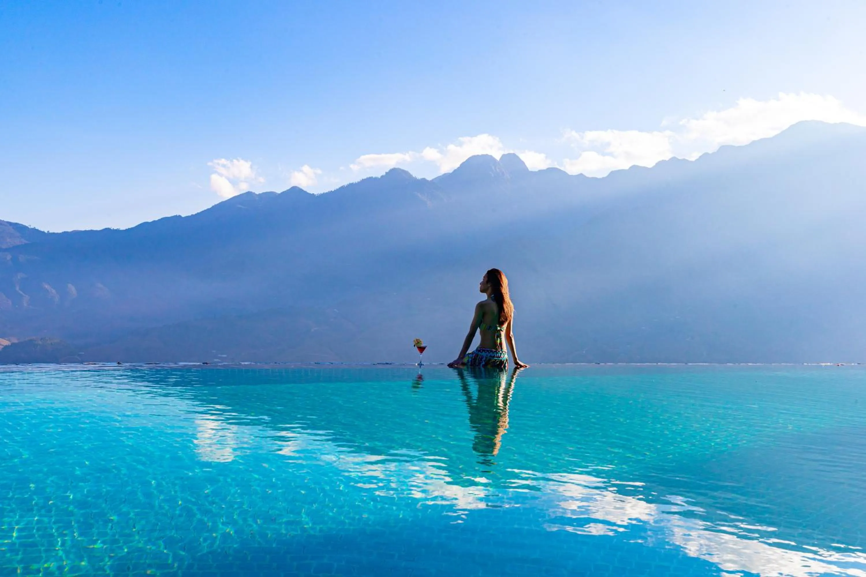 Swimming pool in The Mong Village Resort & Spa