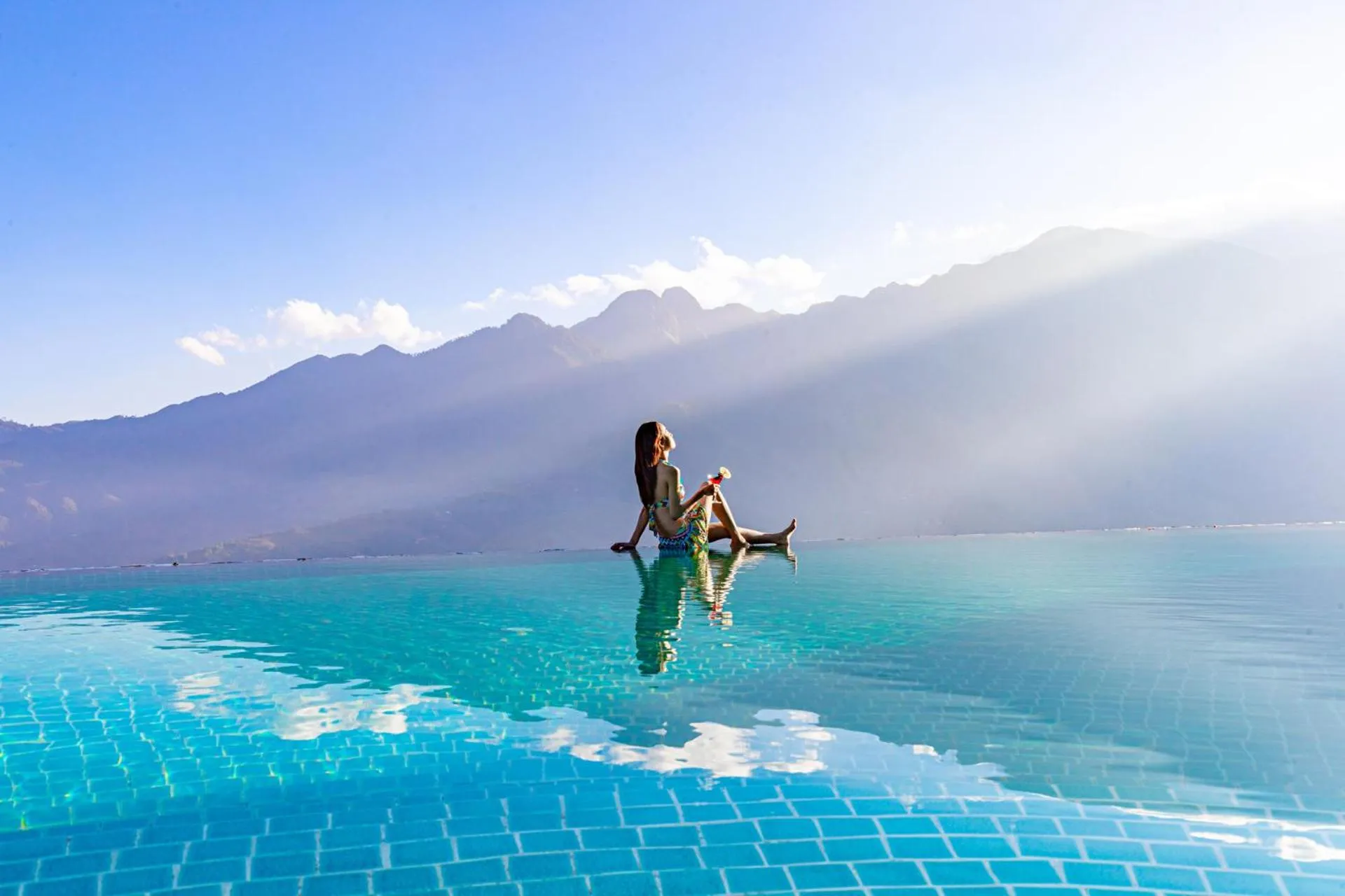 Swimming pool in The Mong Village Resort & Spa