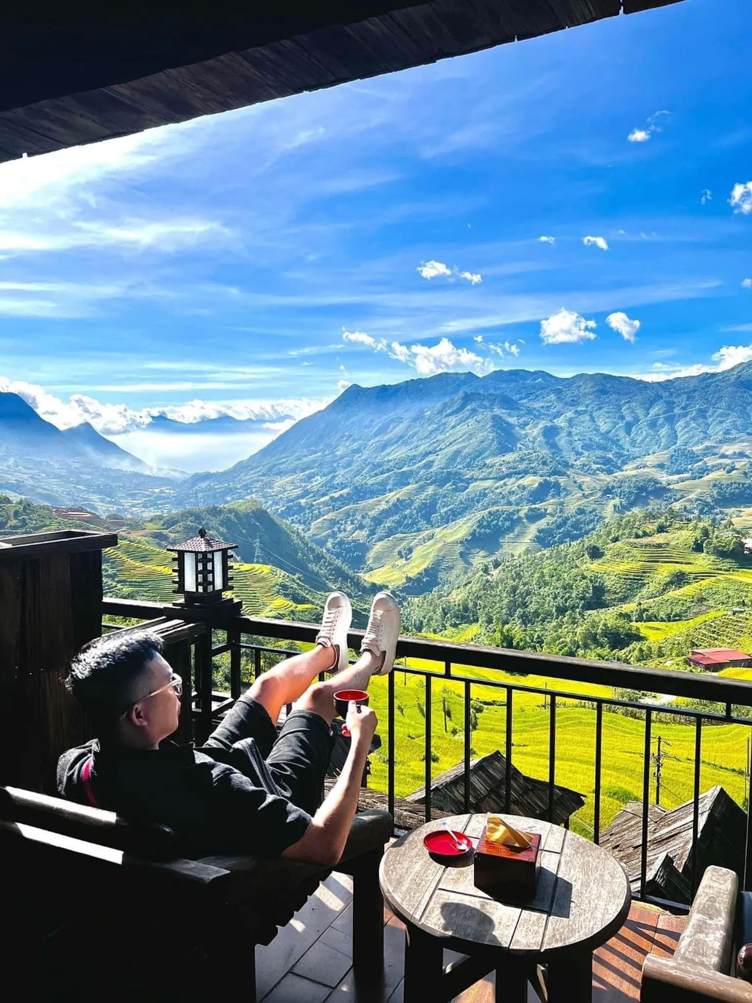 Balcony/Terrace in The Mong Village Resort & Spa