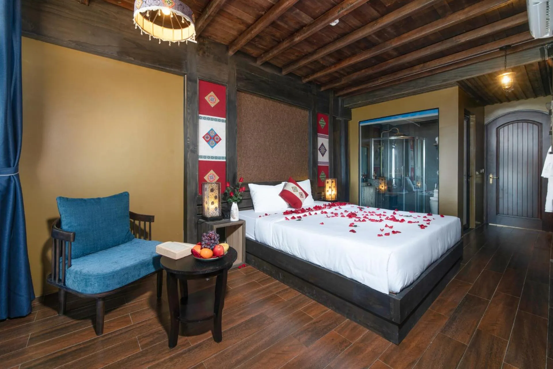 Photo of the whole room, Bed in The Mong Village Resort & Spa