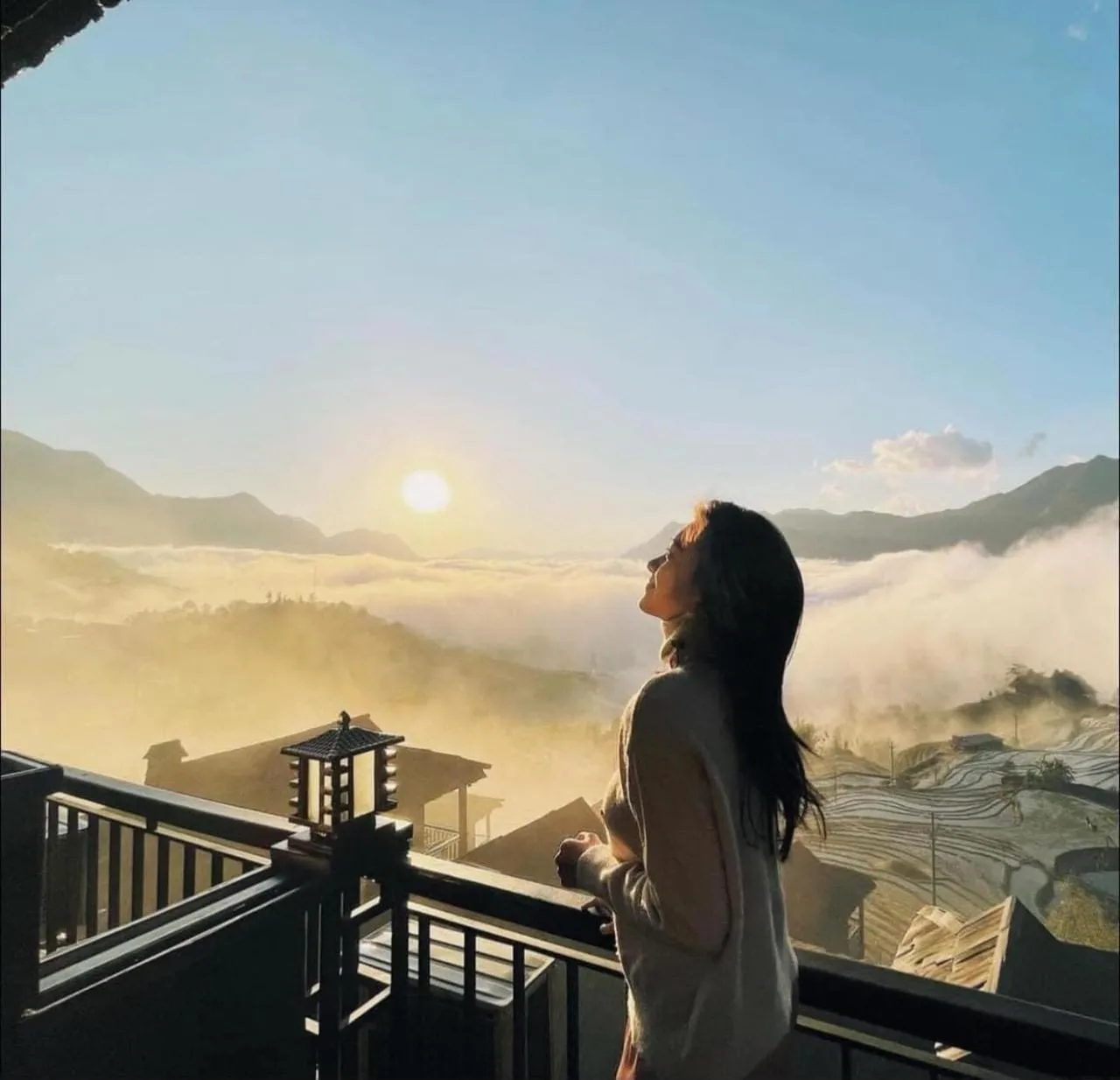 Balcony/Terrace in The Mong Village Resort & Spa