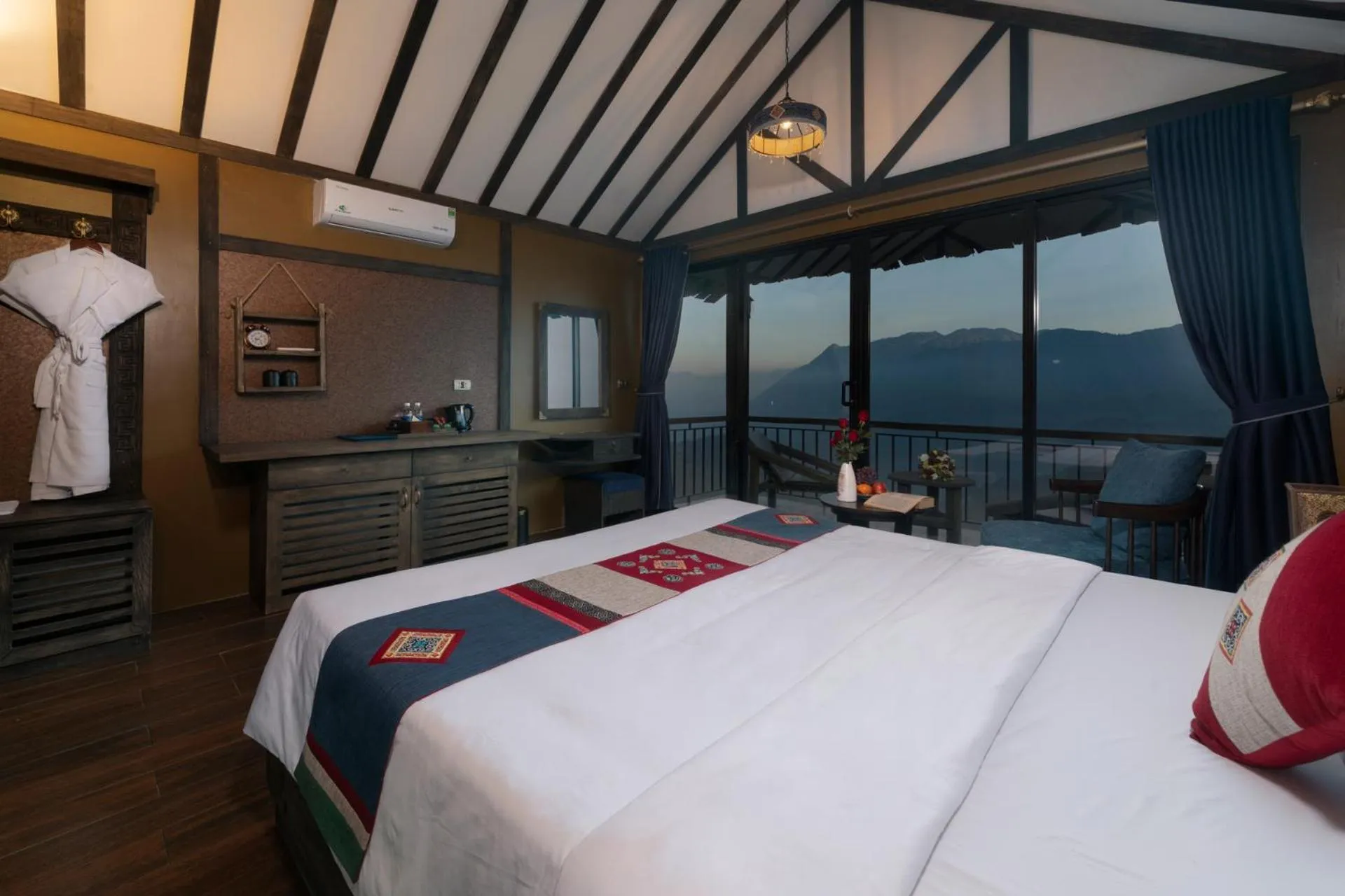 Photo of the whole room, Bed in The Mong Village Resort & Spa