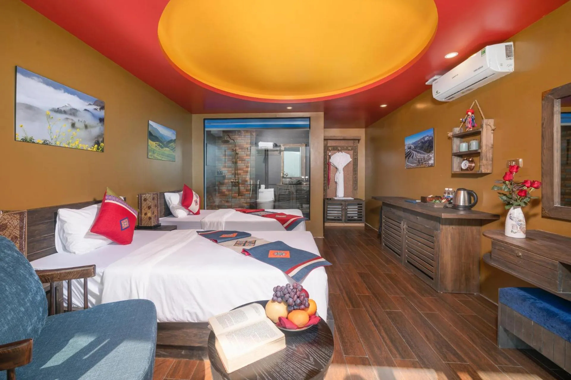 Triple Room with Mountain View in The Mong Village Resort & Spa