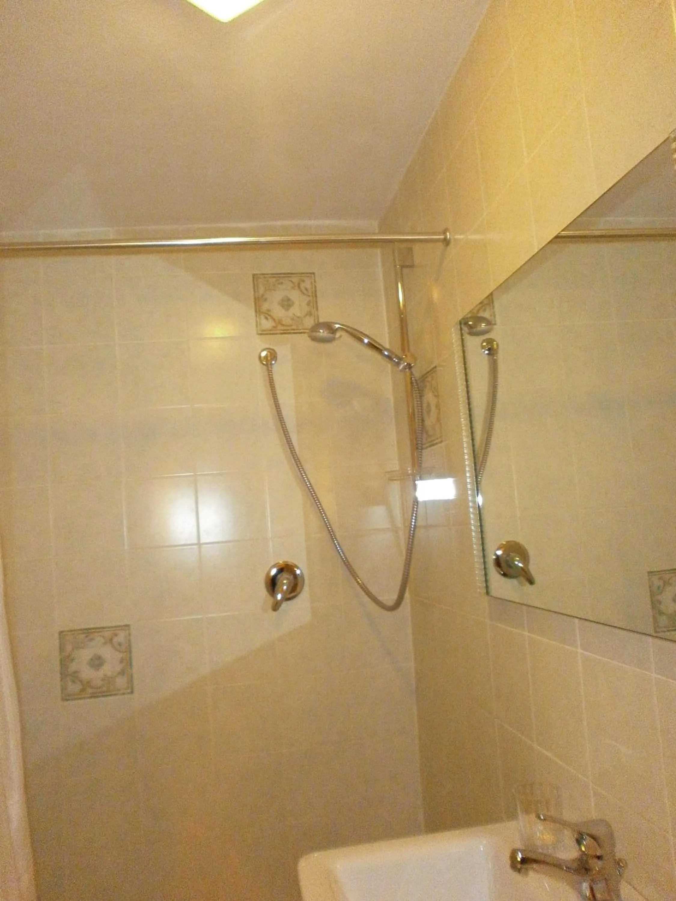 Shower in Hotel Texas