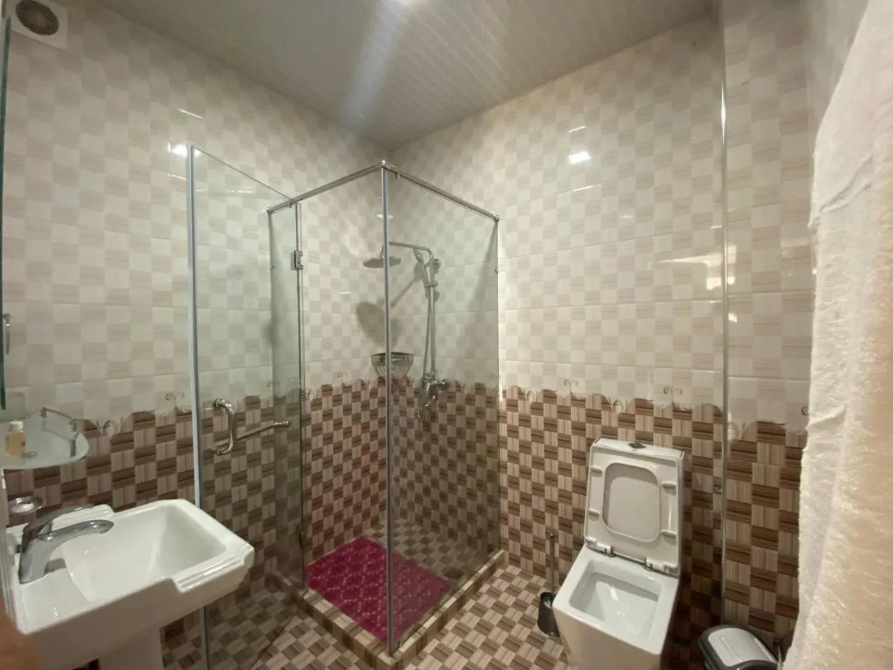 Shower in Summer Hotel