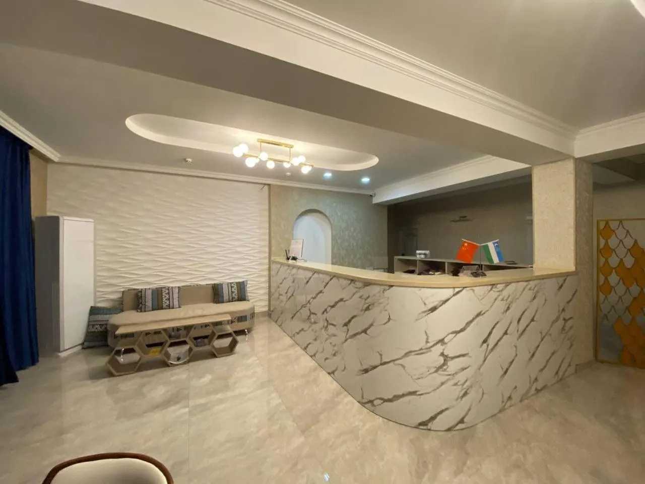 Seating area in Summer Hotel