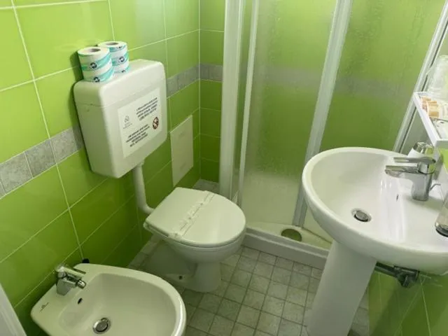 Shower in Hotel Napoleon