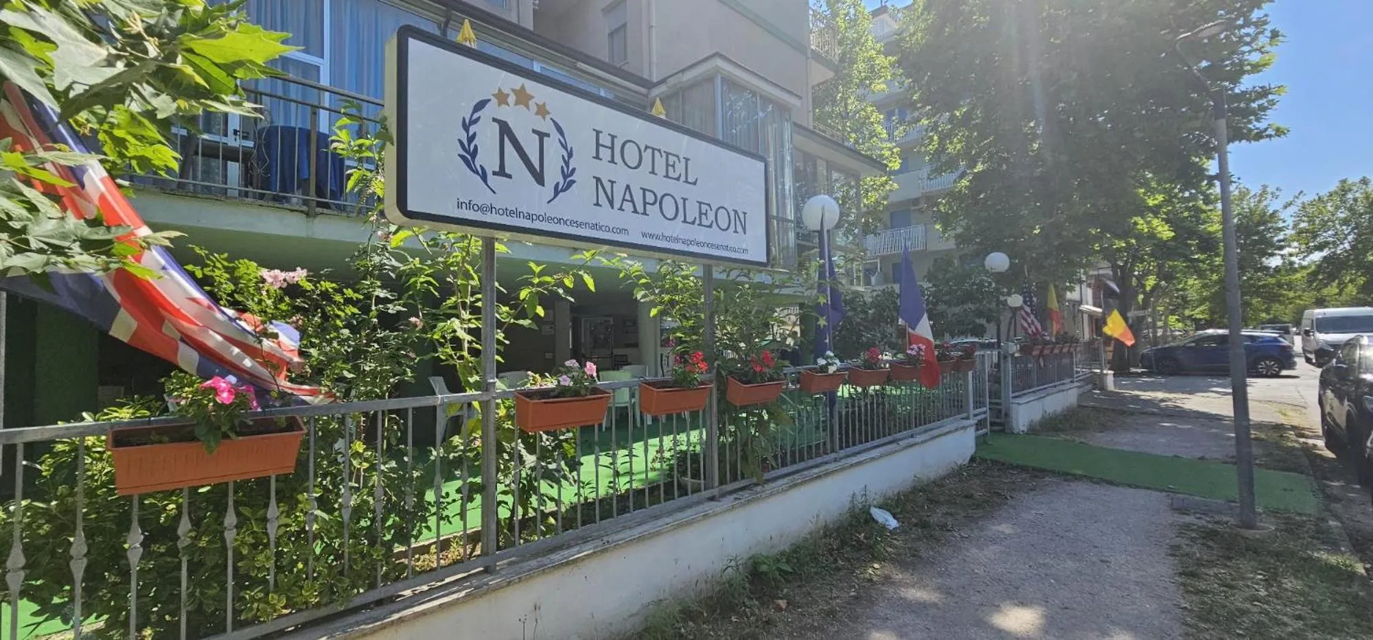 Property building in Hotel Napoleon