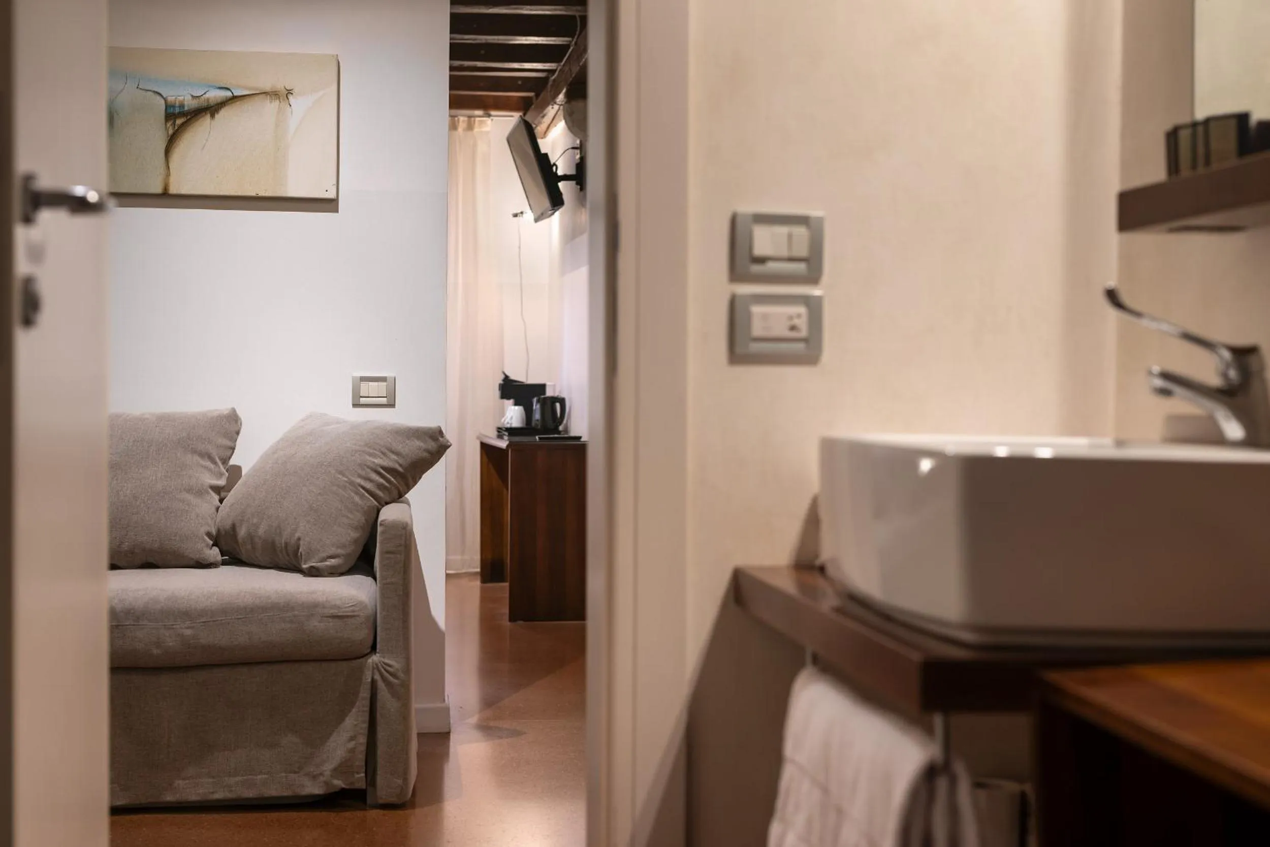 Living room in Ca' Pozzo Inn