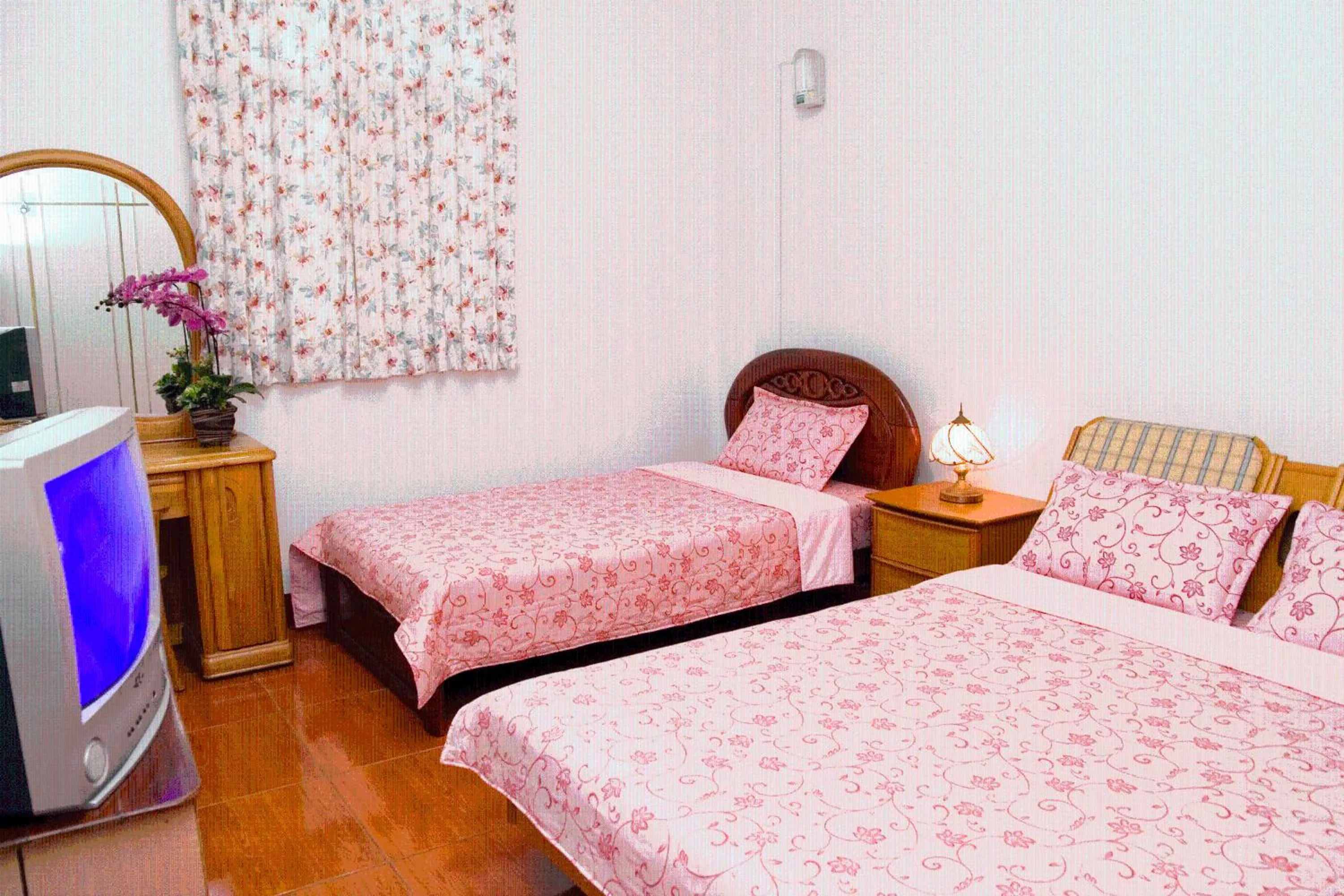 Bed in Yilan Xiang Feng Homestay