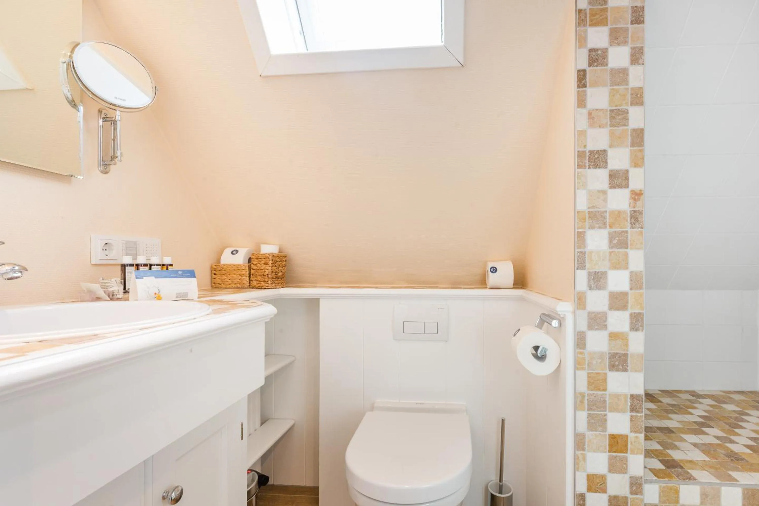 Bathroom in Haus am Meer Strandmuschel