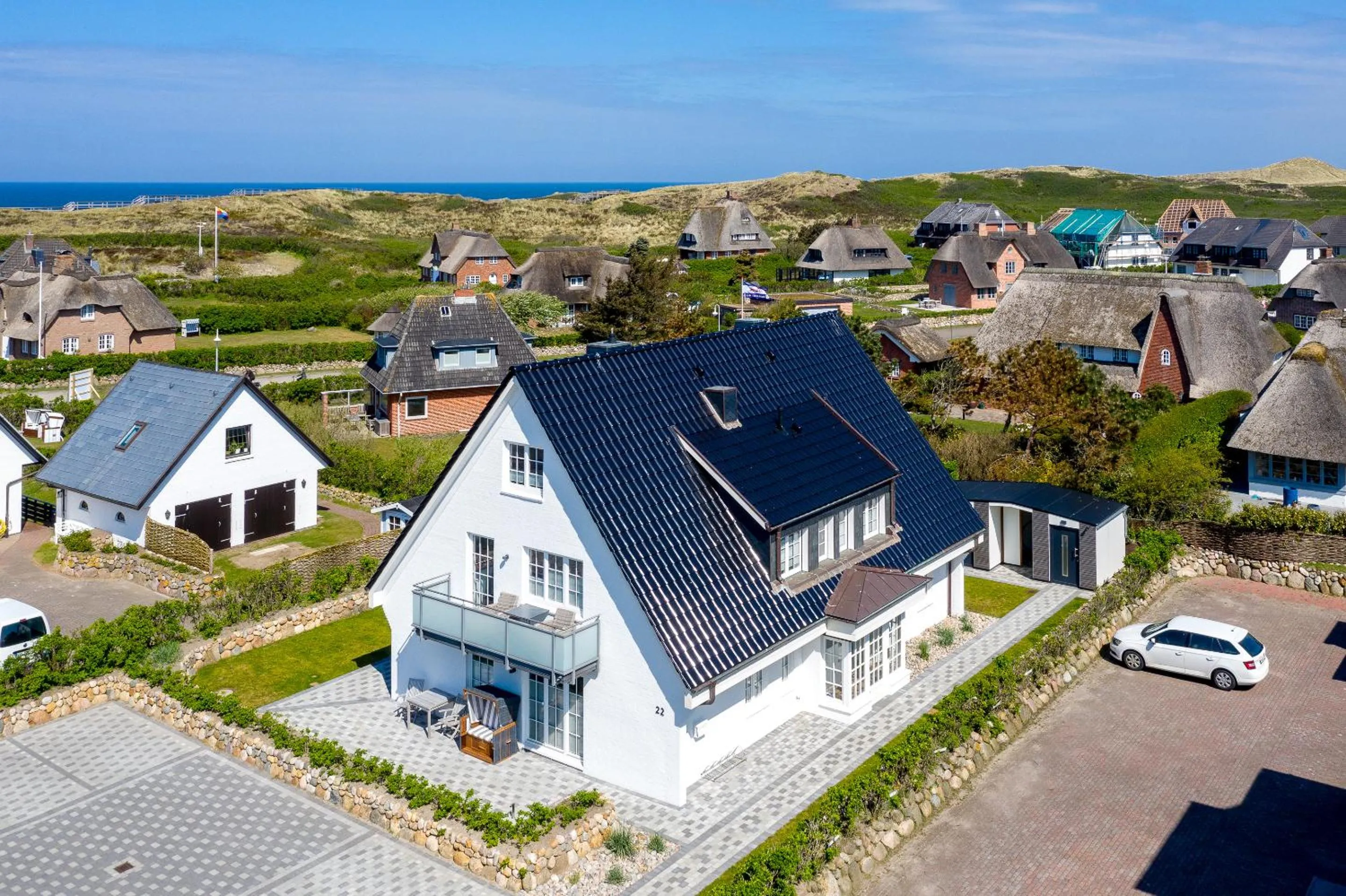 Bird's eye view in Haus am Meer Strandmuschel