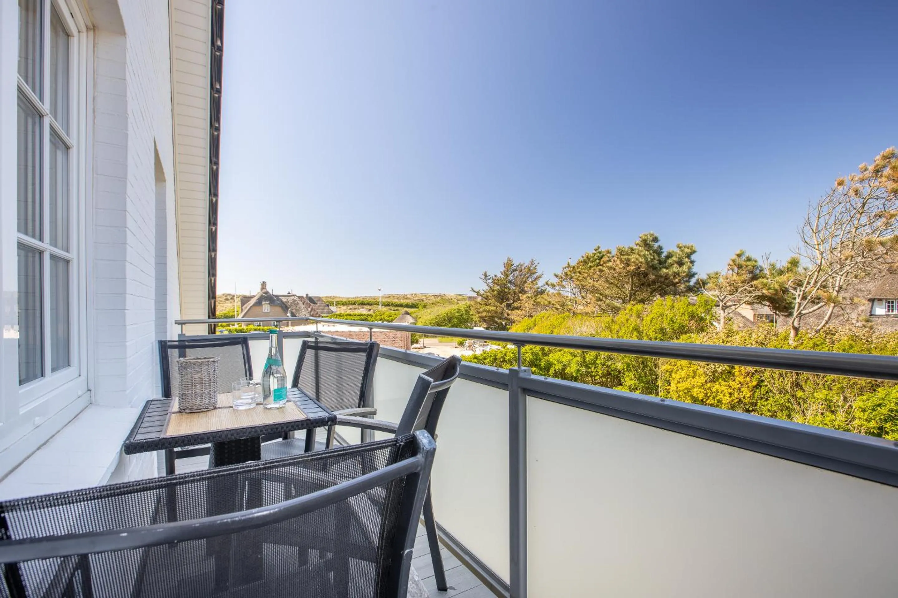 Balcony/Terrace in Haus am Meer Strandmuschel