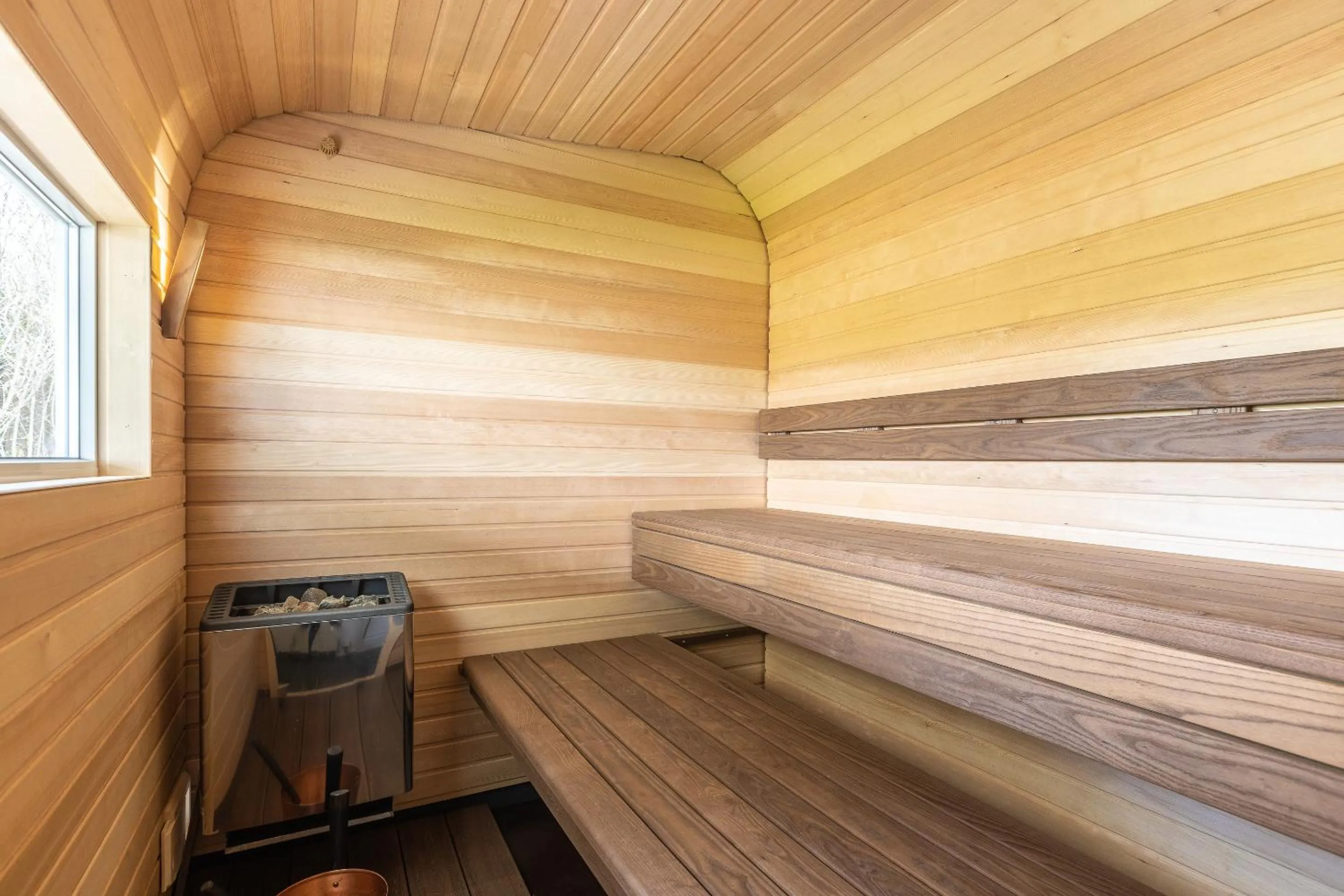 Sauna in Haus am Meer Strandmuschel