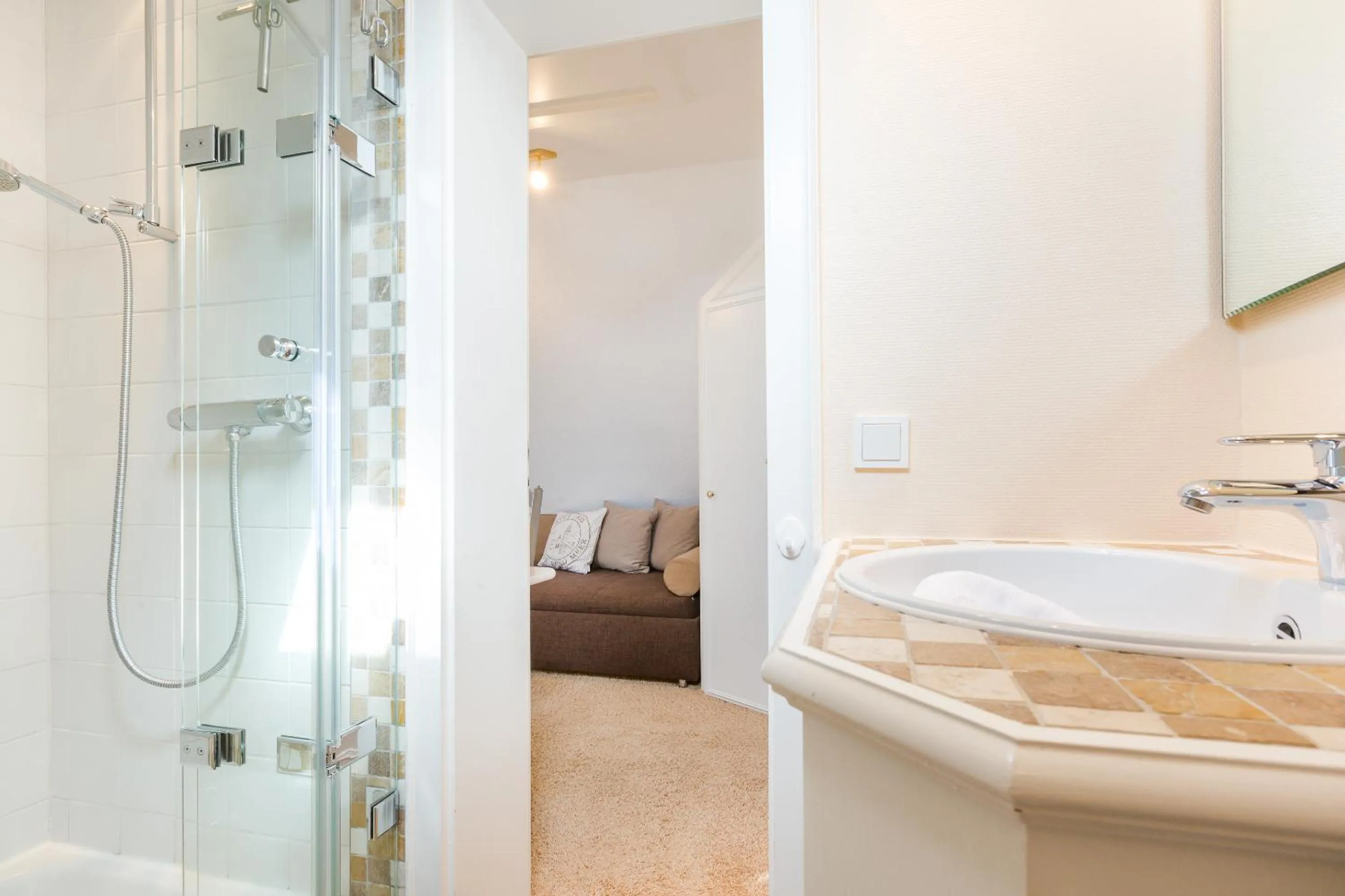 Bathroom in Haus am Meer Strandmuschel