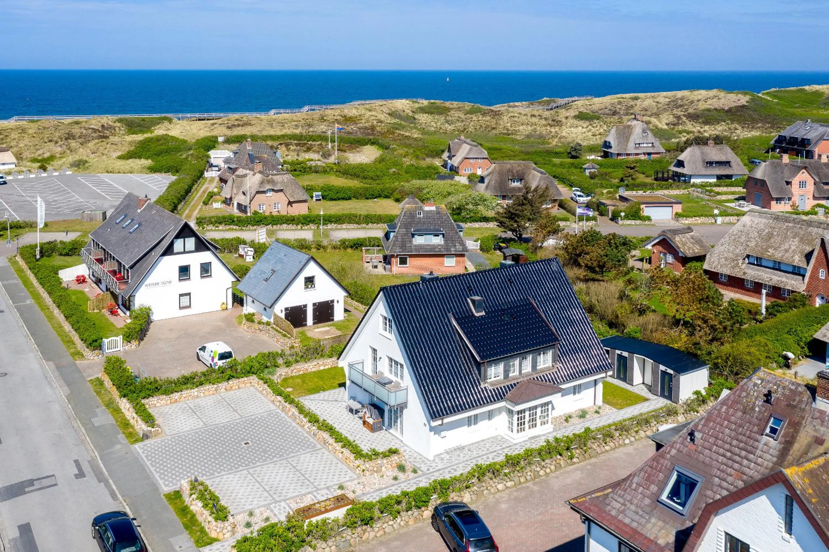 Bird's eye view in Haus am Meer Strandmuschel
