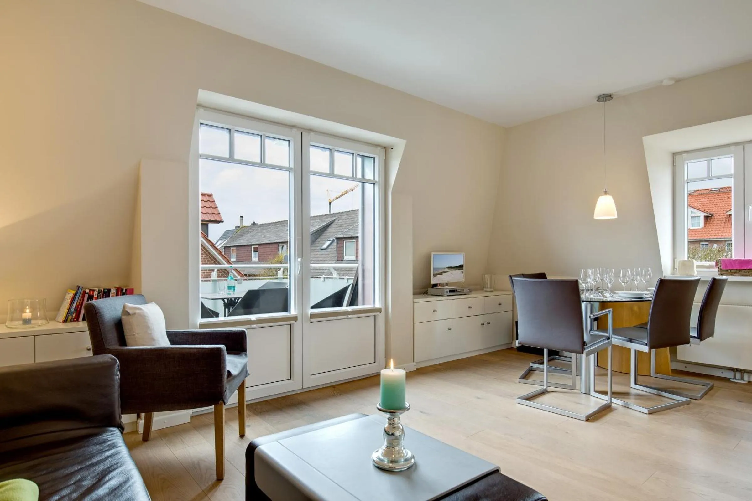 Living room in Herzstueck Whg 6