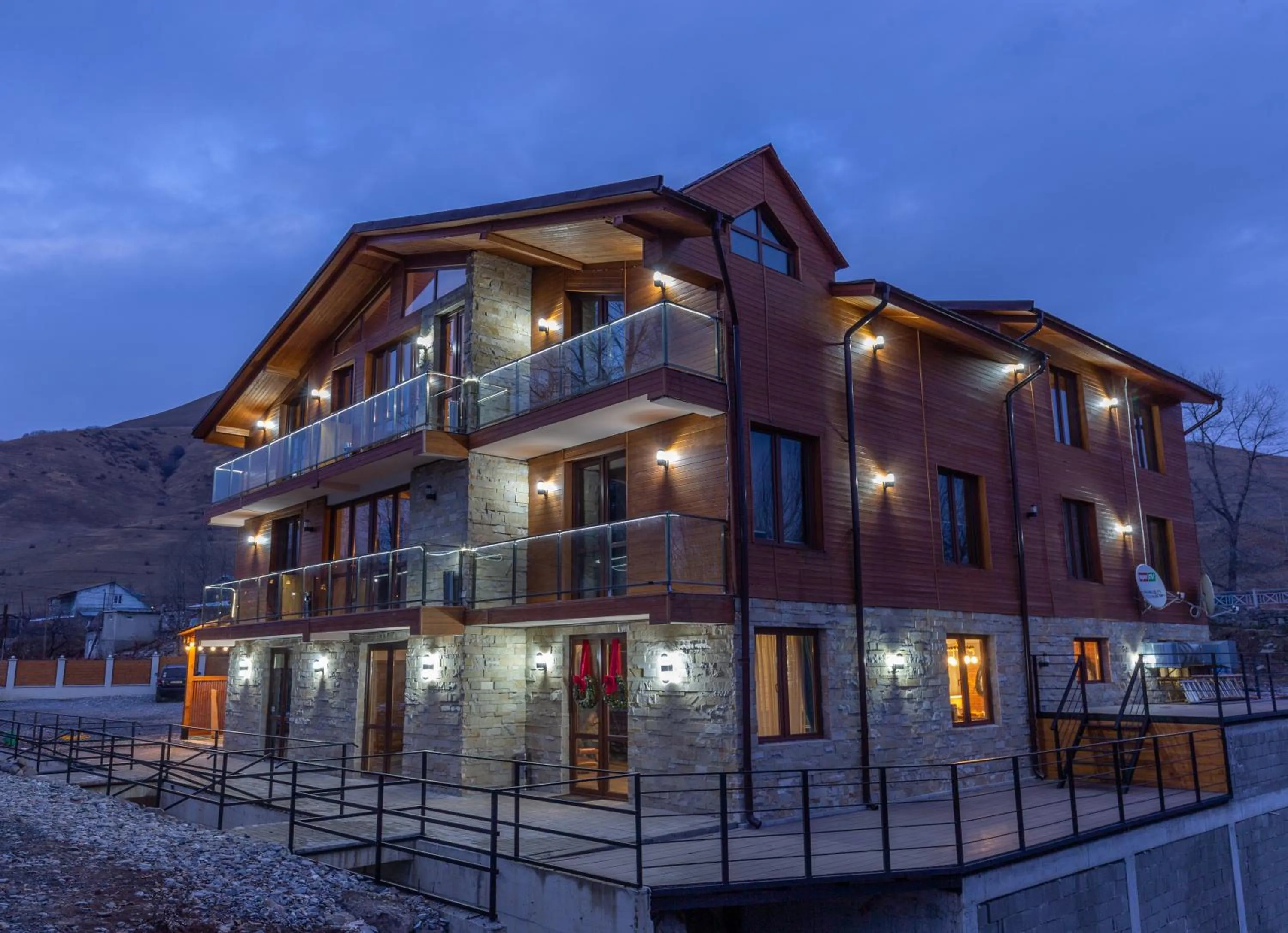 Property building in Pine Chalets by KA Group