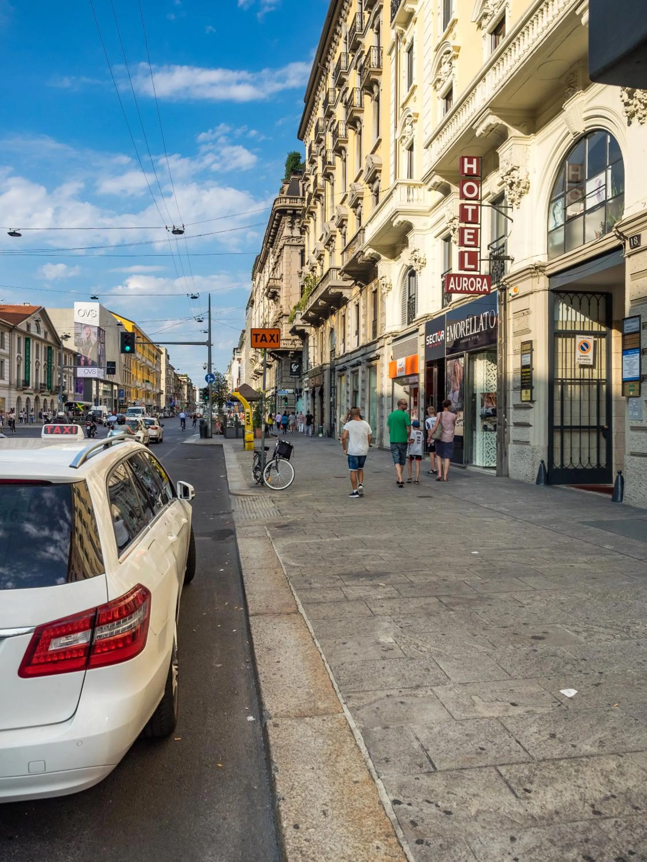 Property building in Hotel Aurora