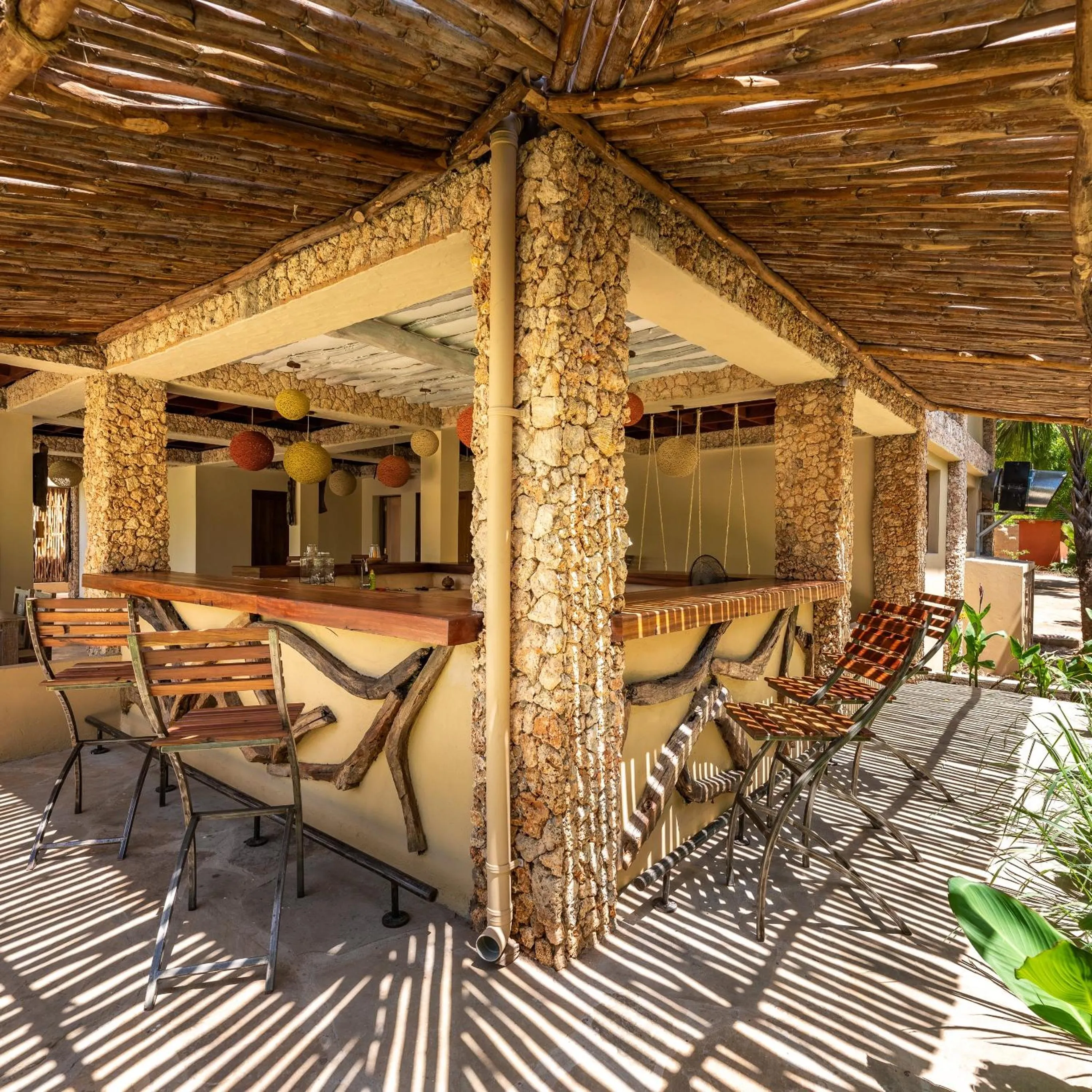 Seating area in Tombo House