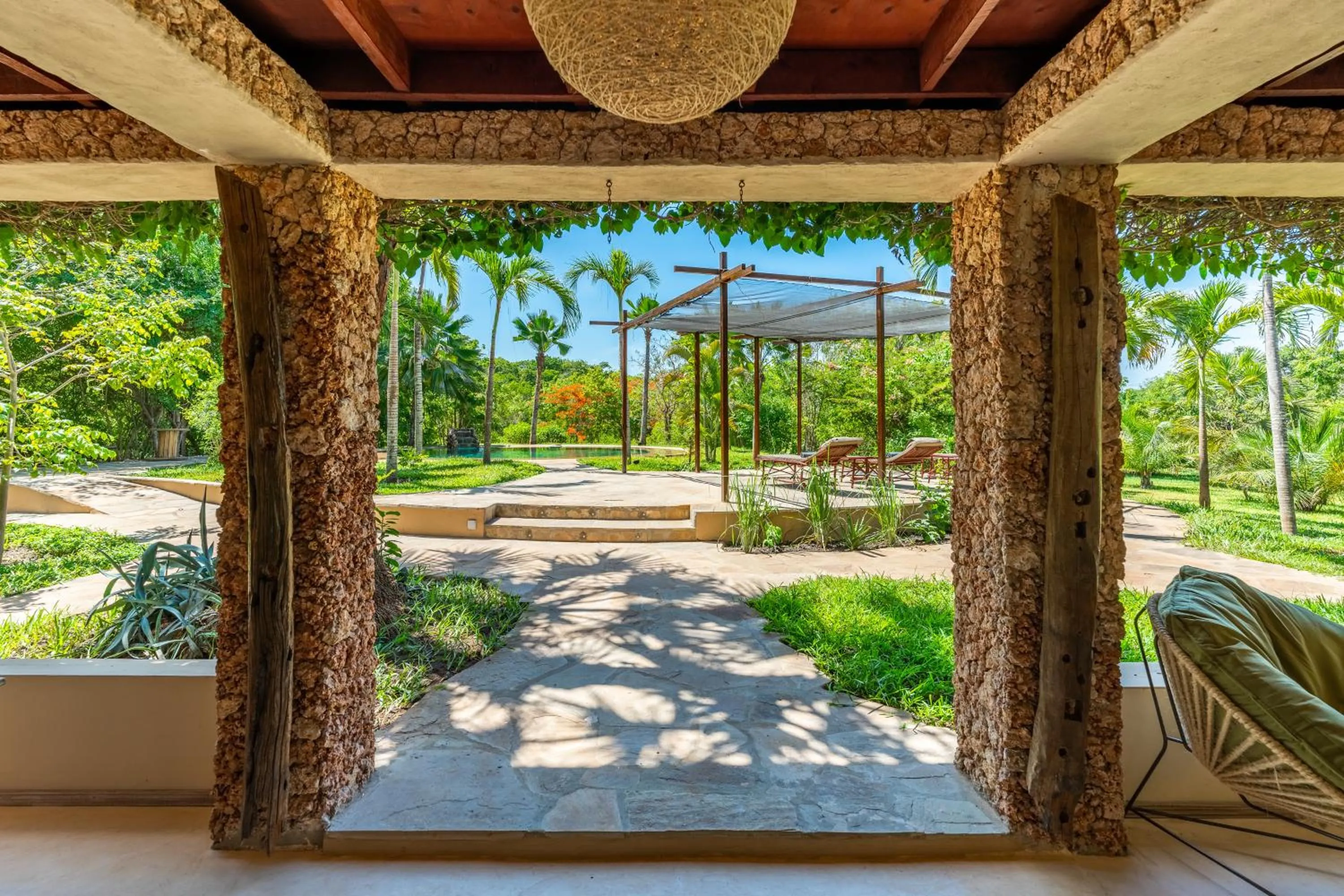Garden in Tombo House