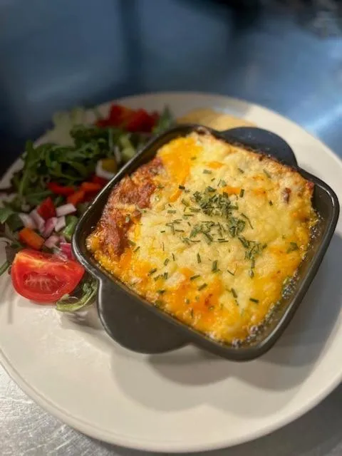 Food close-up in Chequers Country Inn
