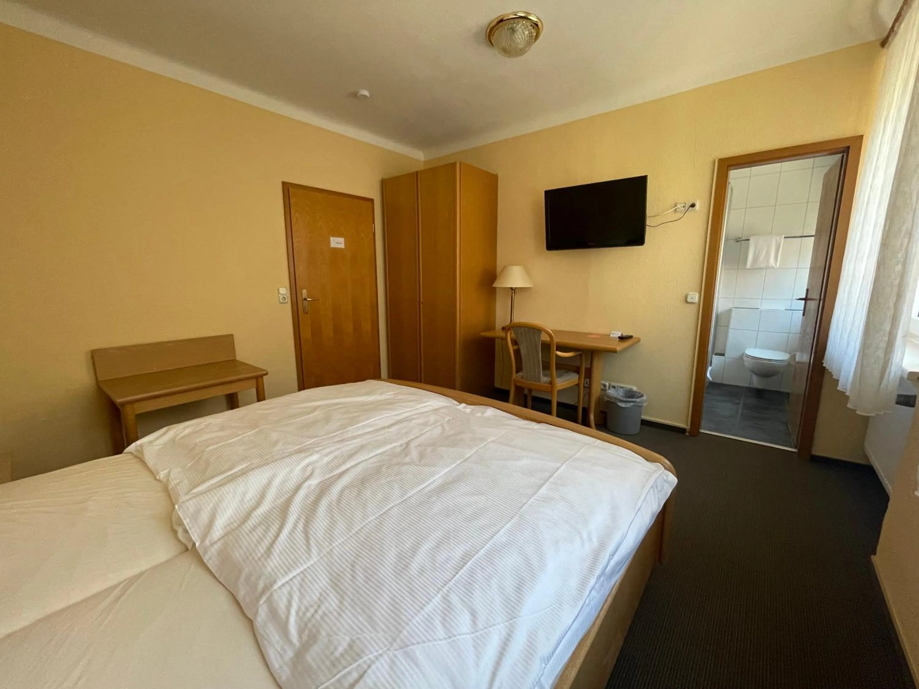 Photo of the whole room, Bed in Hotel Meilchen