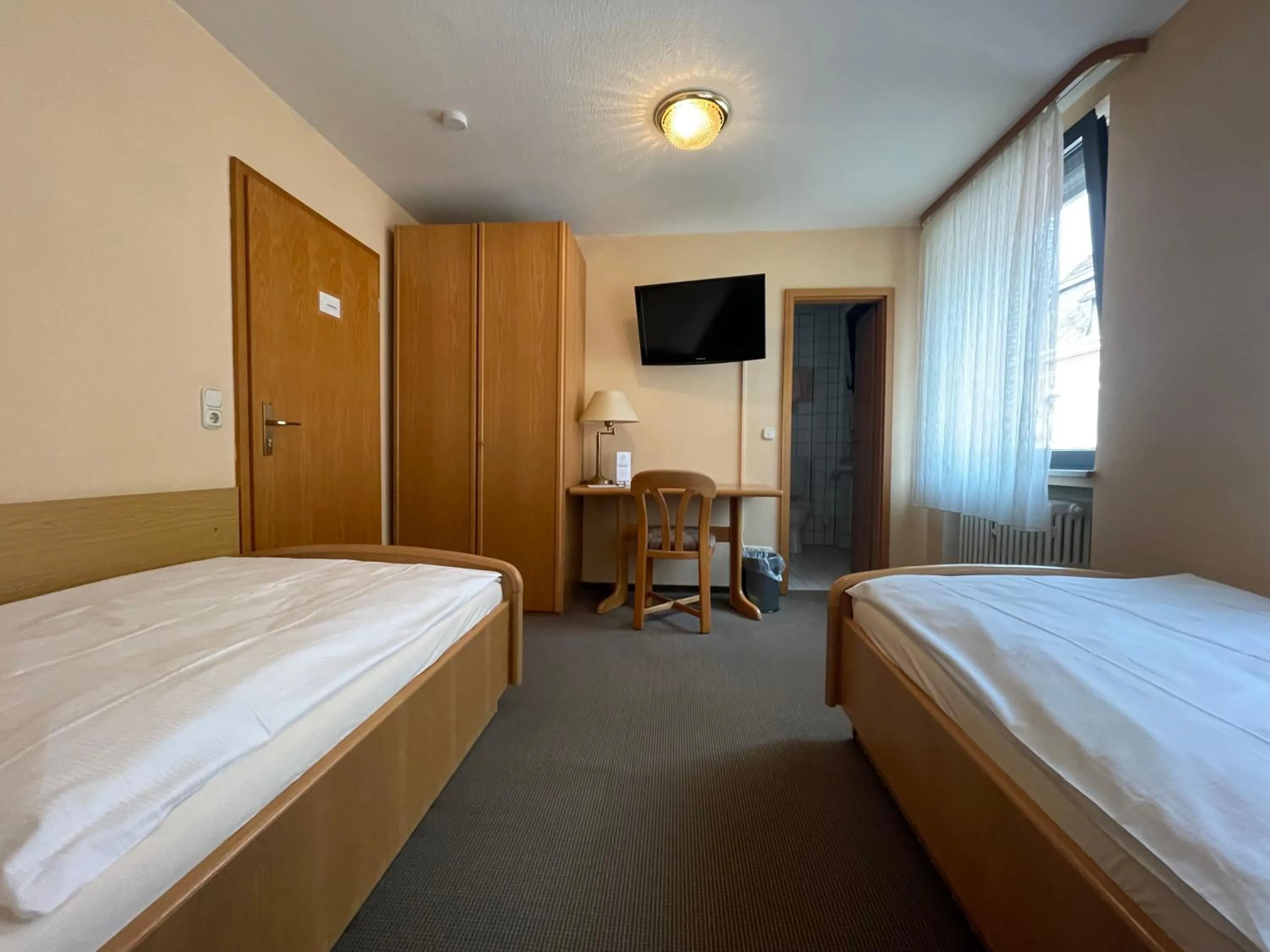 Photo of the whole room, Bed in Hotel Meilchen